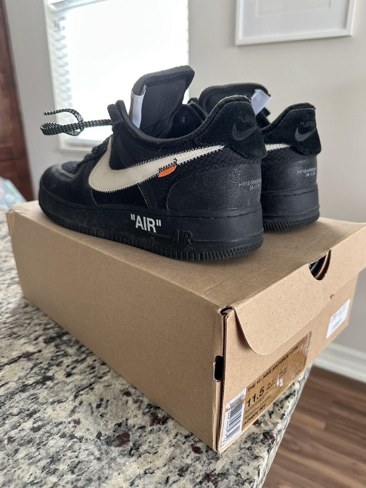 Nike × Off-White Nike Off White Air Force Size US 11.5 / EU 44-45 - 2 Thumbnail