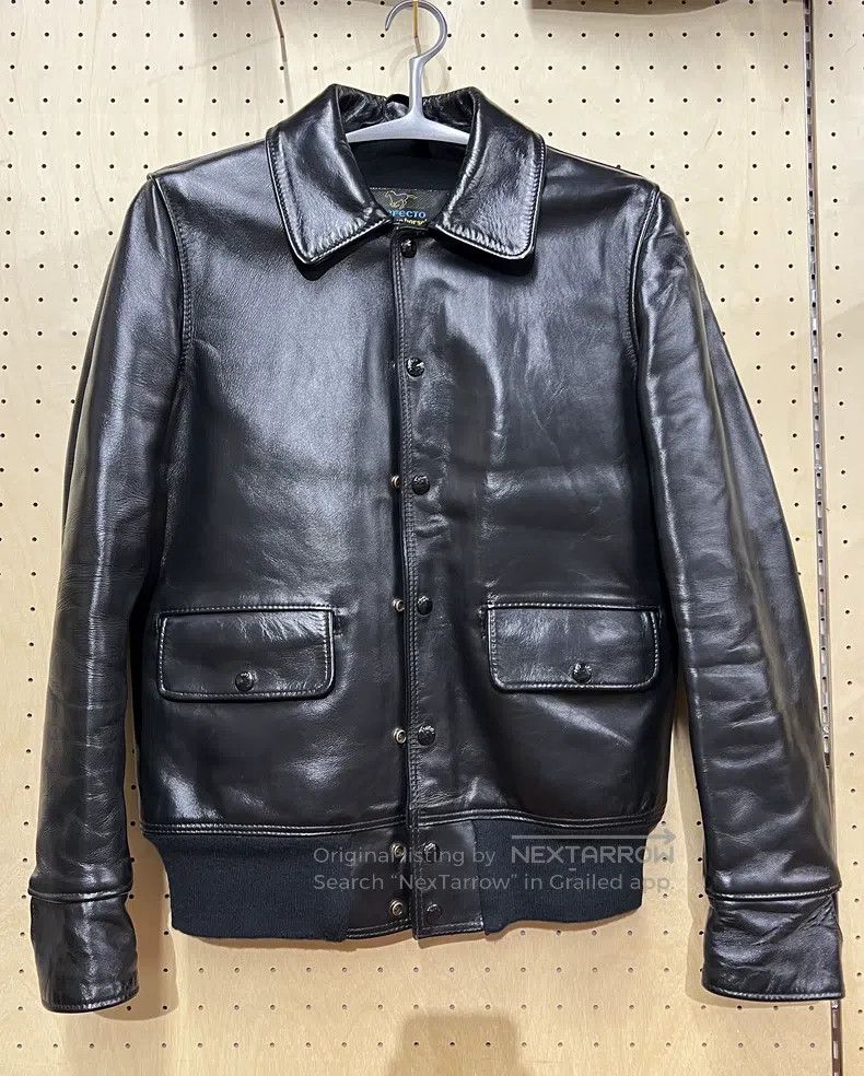 Schott Schott Leather coat horse skin Size US S / EU 44-46 / 1 - 1 Thumbnail