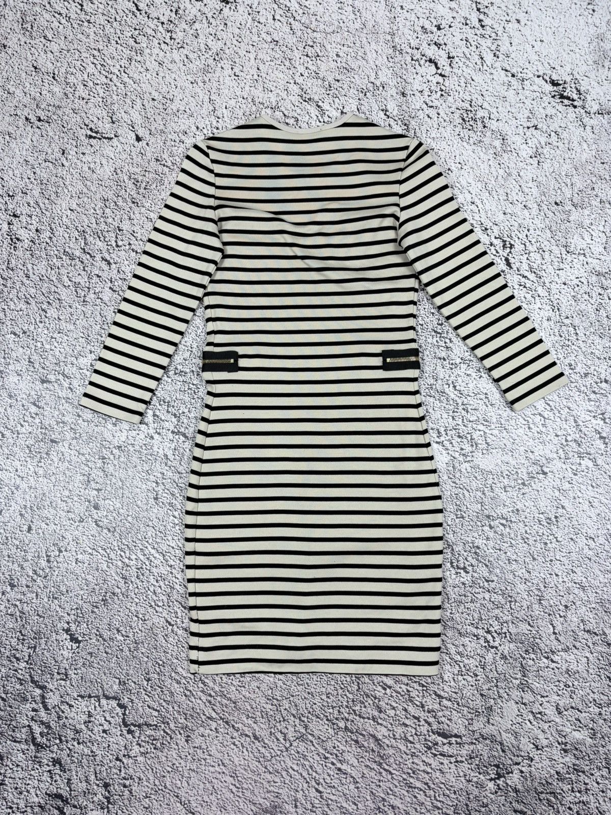 Markus Lupfer Markus Lupfer Striped Knit Bodycon Dress Size S Size S / US 4 / IT 40 - 12 Thumbnail