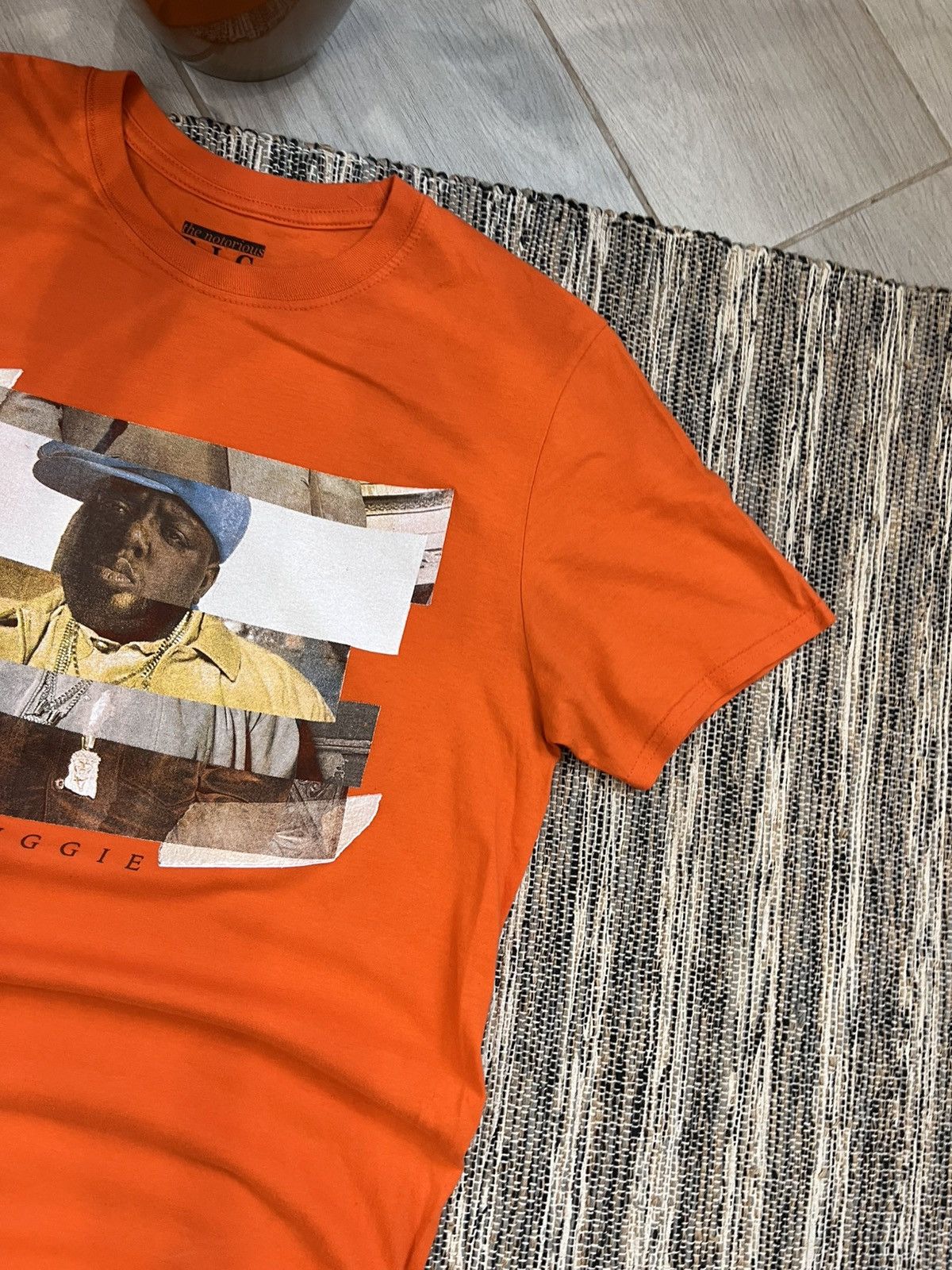 Rap Tees Vintage The Notorious B.I.G Tshirt orange logo blank rap tee Size US S / EU 44-46 / 1 - 4 Thumbnail