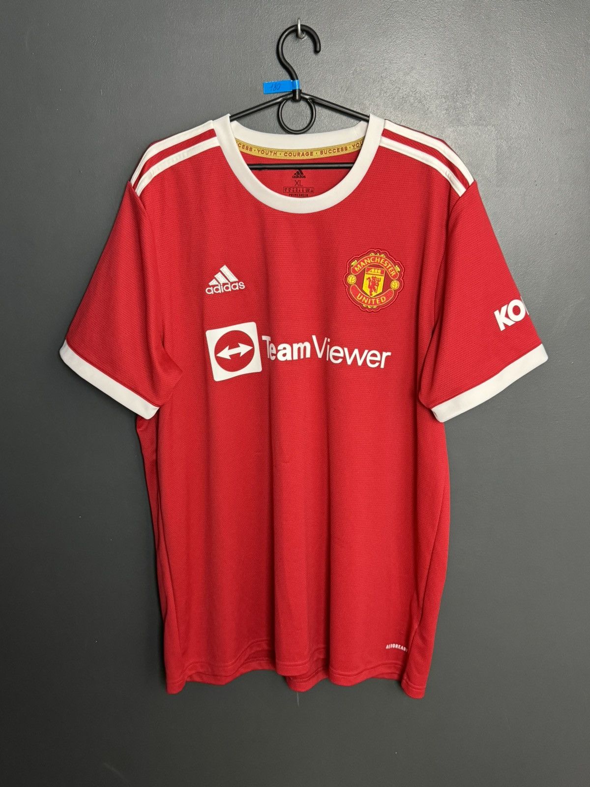 Adidas Manchester United 21/22 Home Shaw Football Jersey T-Shirt Size US XL / EU 56 / 4 - 2 Thumbnail