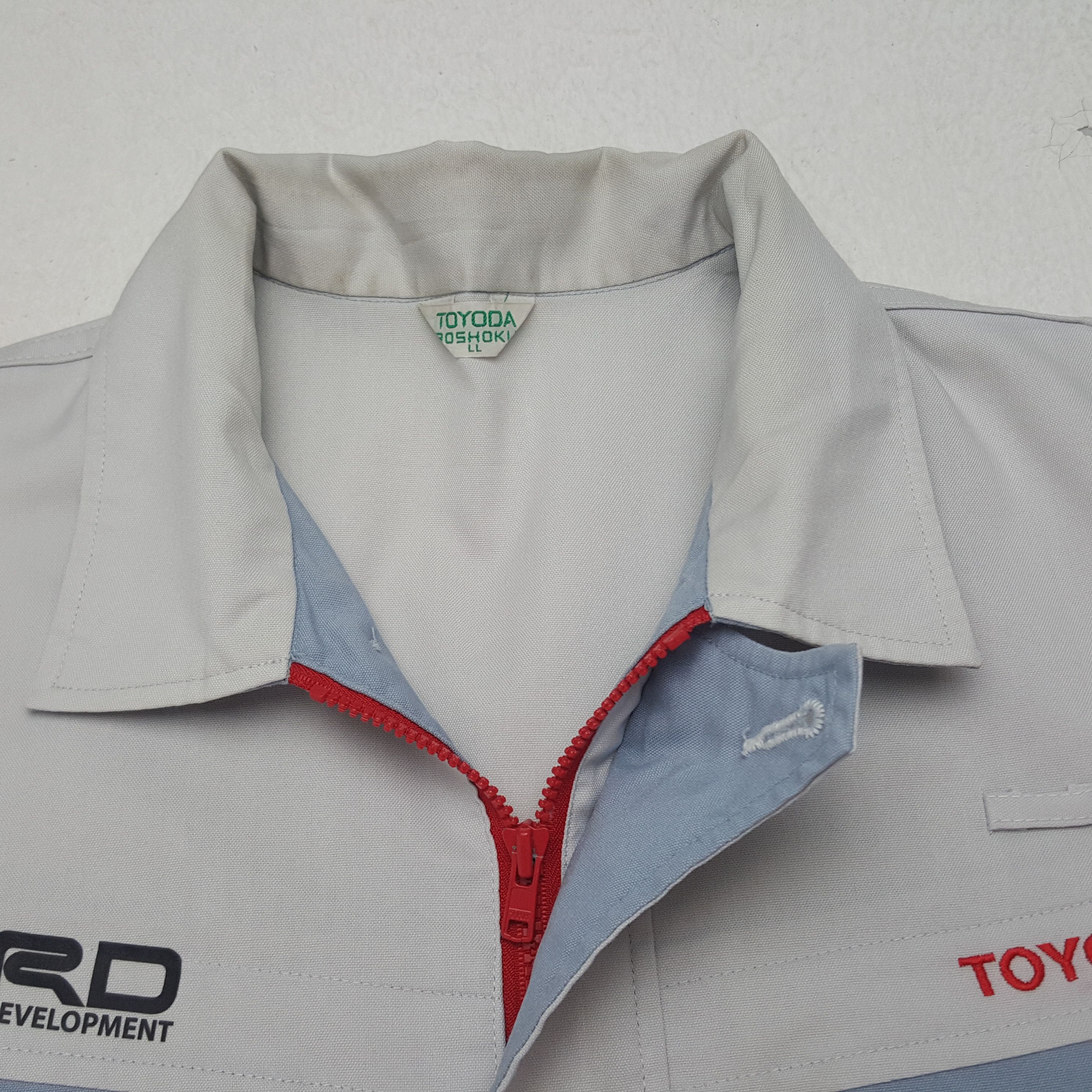 Japanese Brand × Vintage Vintage Toyota Racing Development Custom Art Worker Jacket Size US M / EU 48-50 / 2 - 5 Thumbnail
