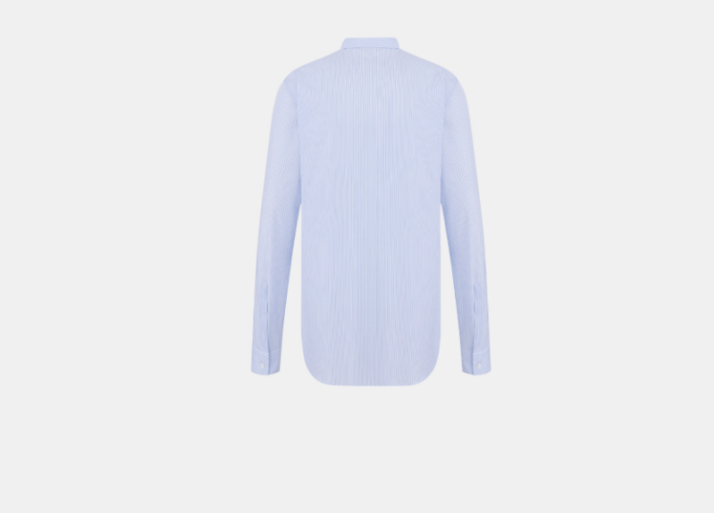 Dior o1w1db11025 483C57 Bobby Shirt in Blue Size US M / EU 48-50 / 2 - 2 Thumbnail