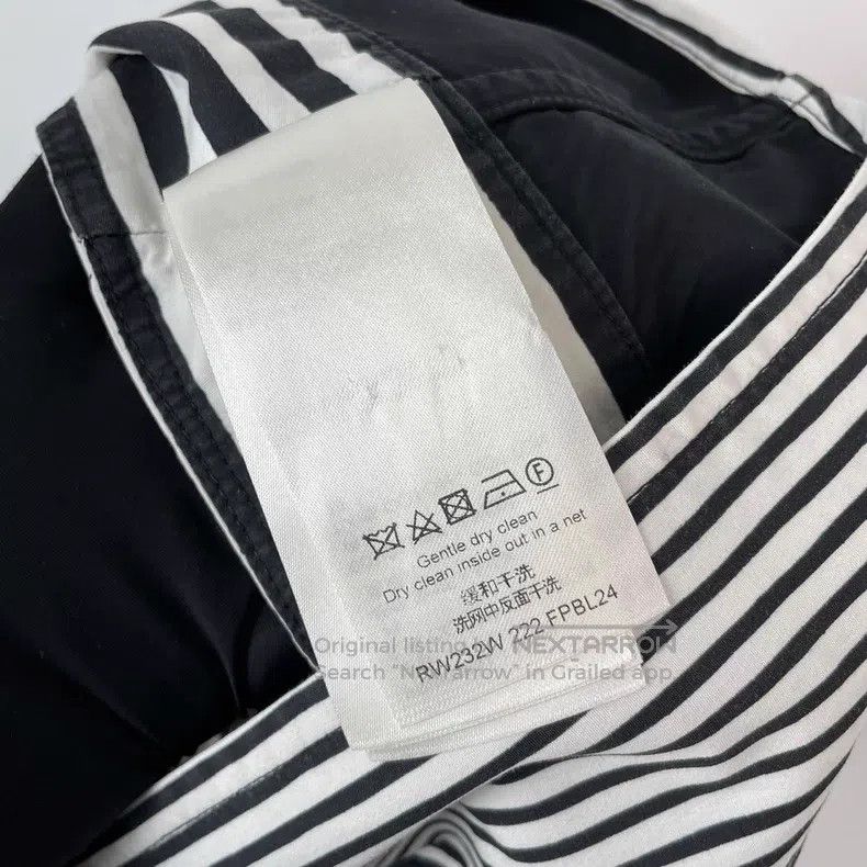 Louis Vuitton Louis Vuitton Black and white striped parquet camisole ves Size XS / US 0-2 / IT 36-38 - 8 Thumbnail
