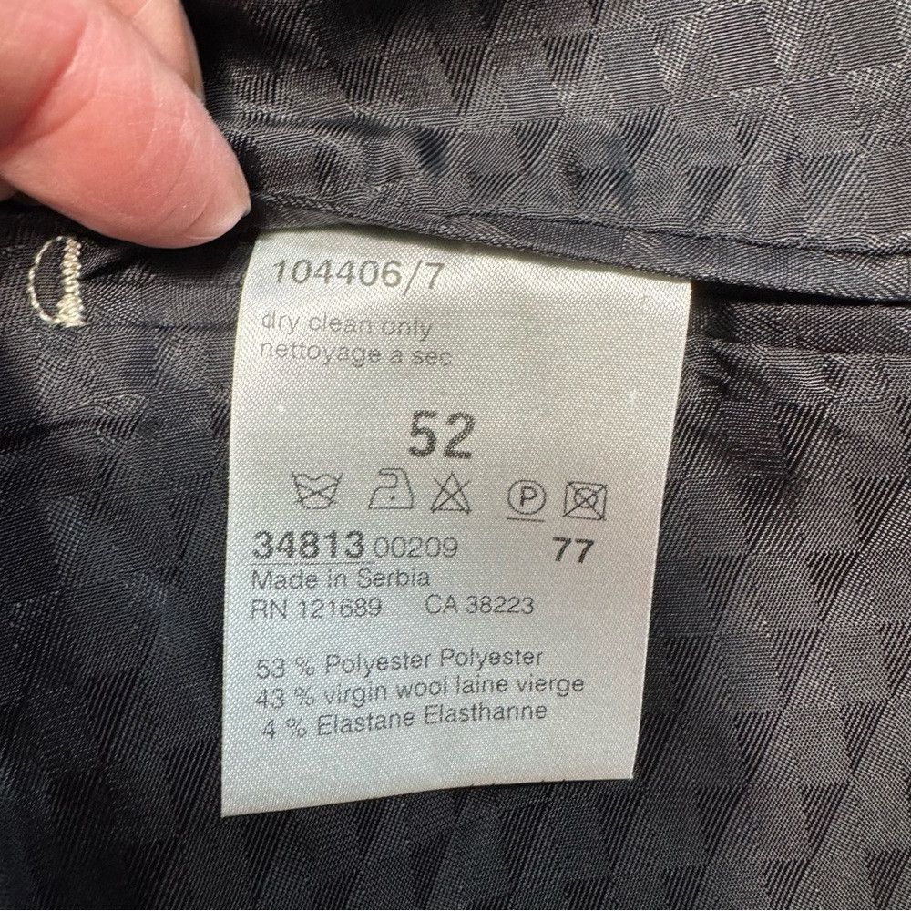 DRYKORN New Drykorn For Beautiful People Grey Wool Blend Jacket Siz Size 52R - 7 Thumbnail