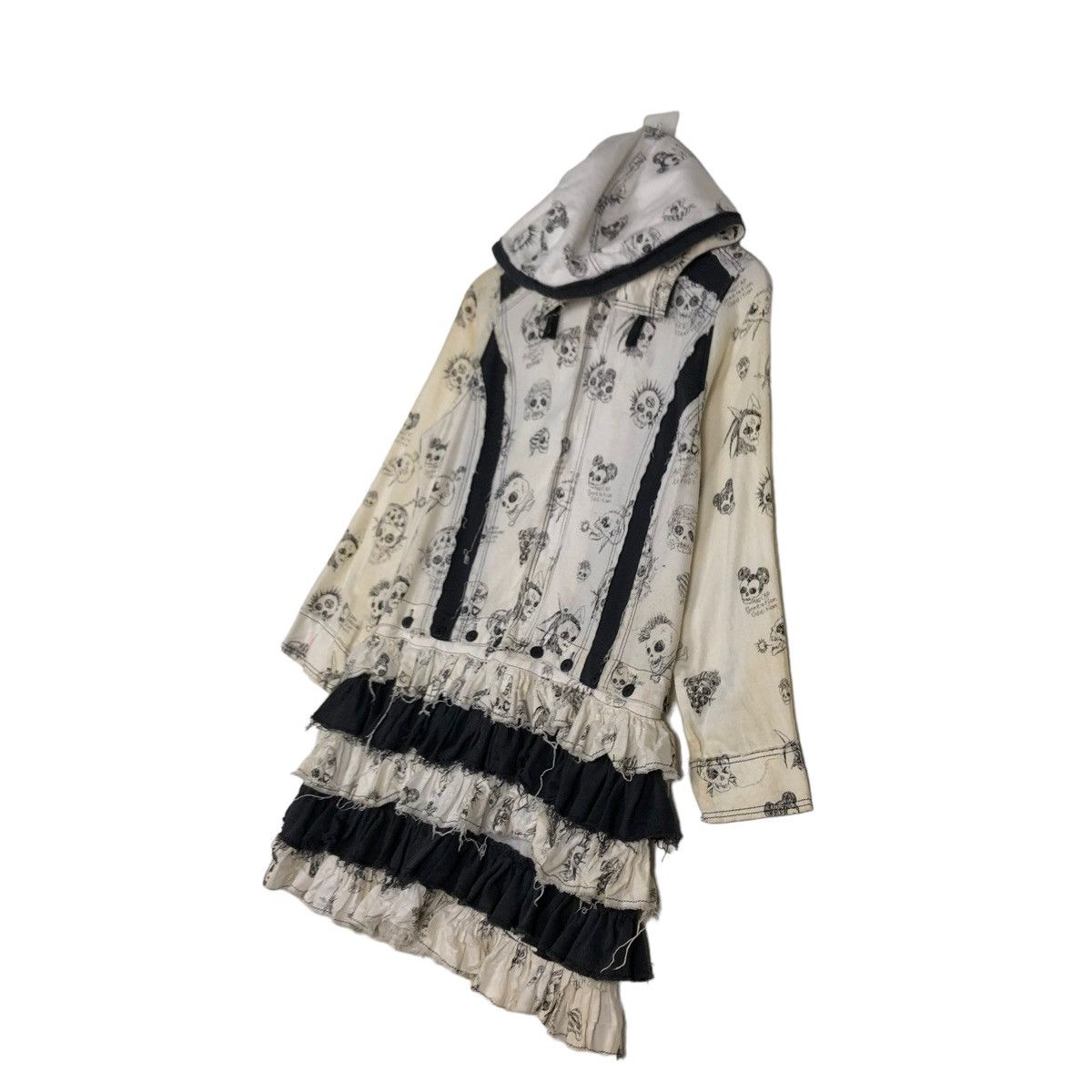 Japanese Brand 🔥PUNK DESIGN BONDAGE JACKET SKELETON ALGONQUINS JAPAN MADE Size M / US 6-8 / IT 42-44 - 2 Thumbnail