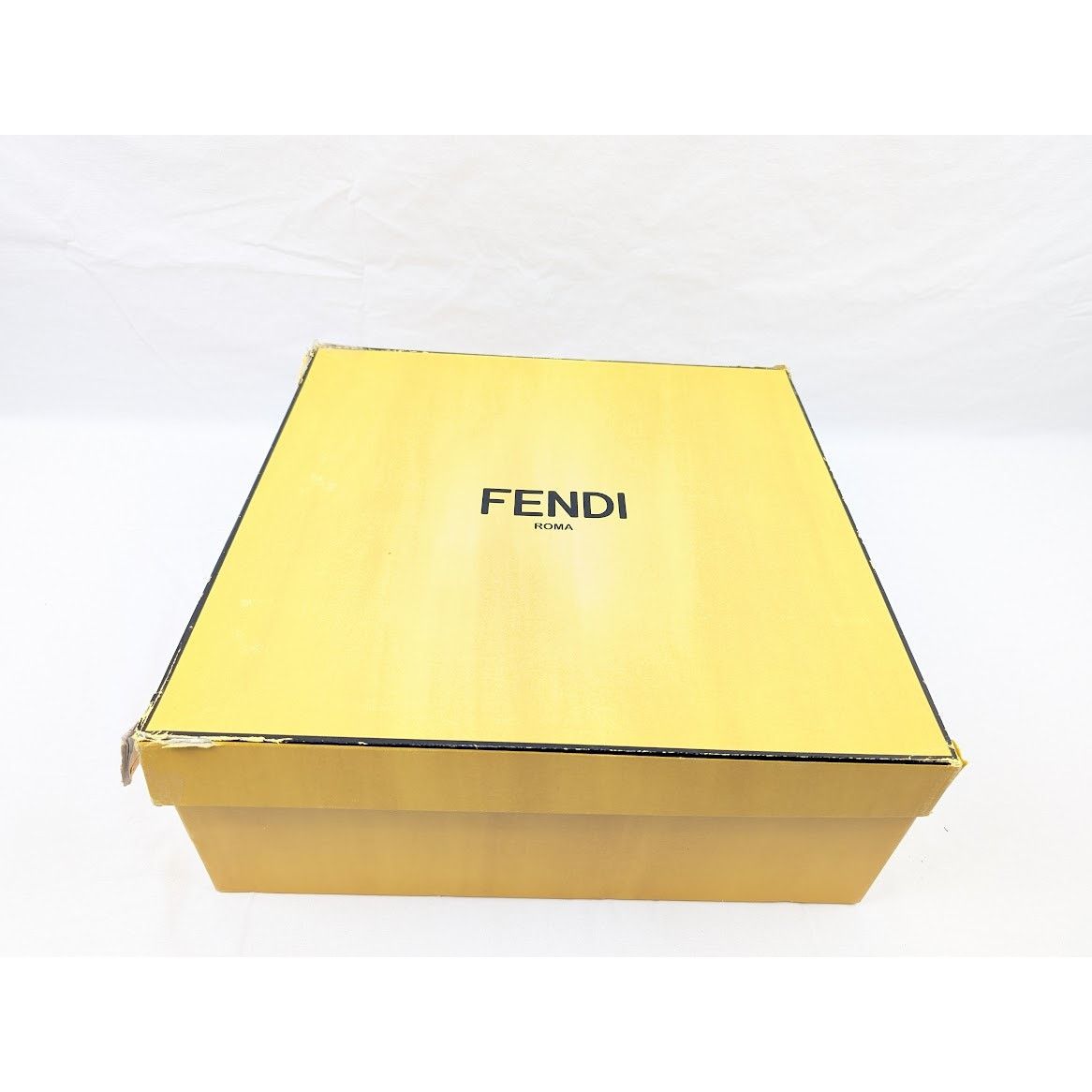 Fendi o1rshd1 Men's Lace Up Fabric Calf Leather Boots Shoe in Nero Size US 11 / EU 44 - 23 Thumbnail