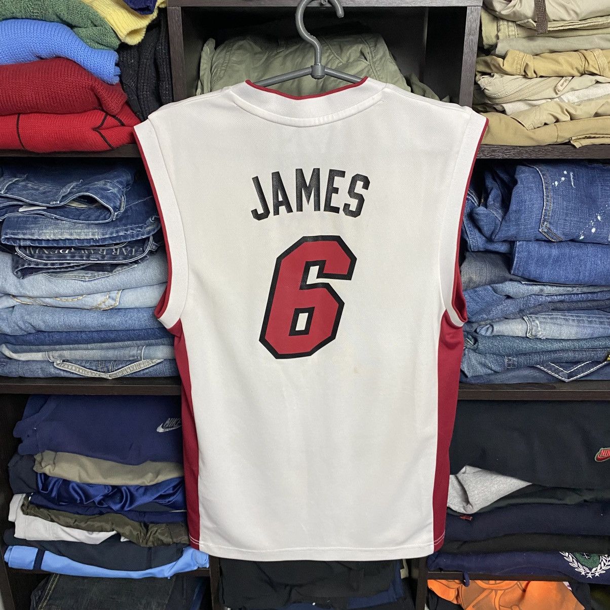 Adidas Vintage Adidas NBA Lebron James 6 player 2014 jersey Size US XS / EU 42 / 0 - 2 Thumbnail