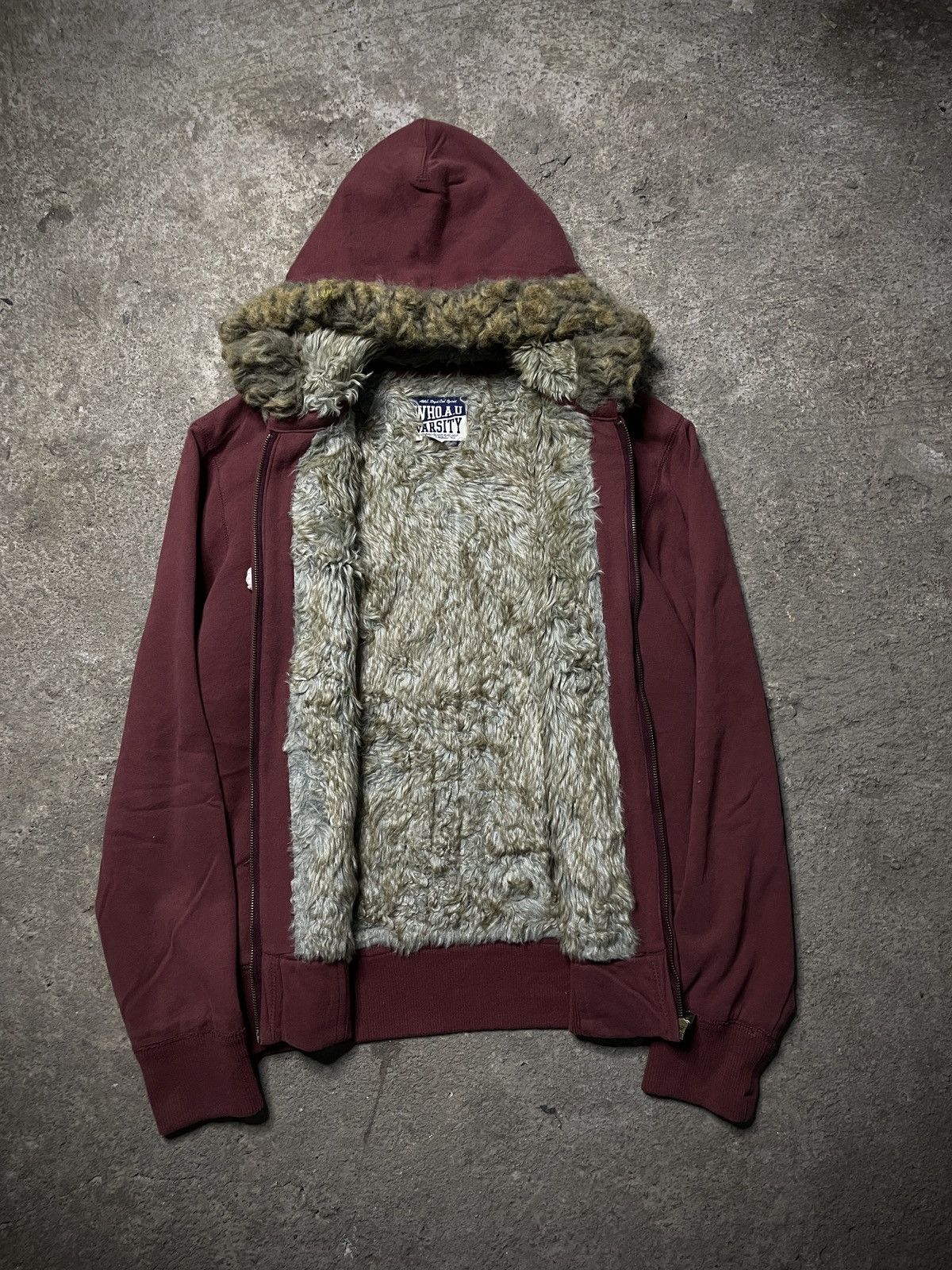 Who A.U. 2000’s WHO.A.U - Fur Hoodie Size US M / EU 48-50 / 2 - 5 Thumbnail