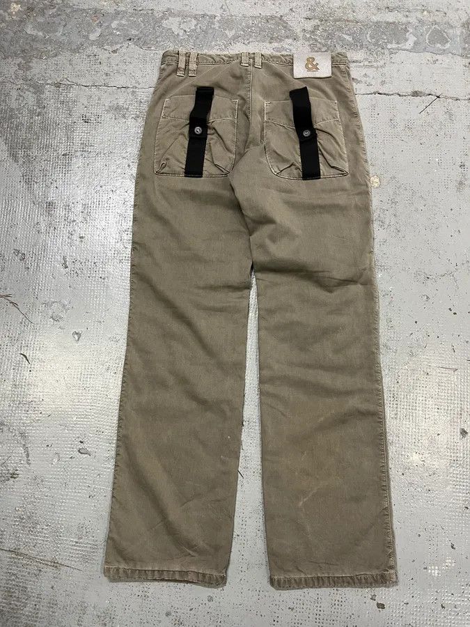 Dolce & Gabbana AW2003 Dolce & Gabbana Bondage Military Khaki Green Pants Size US 32 / EU 48 - 4 Thumbnail