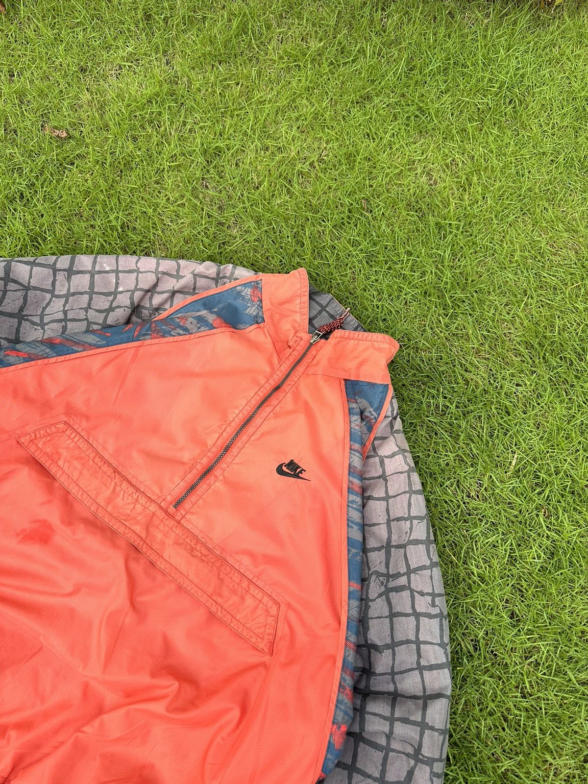 Nike × Vintage 90S NIKE VINTAGE BASIC LOGO STREETWEAR LIGHT JACKET Size US XL / EU 56 / 4 - 4 Thumbnail