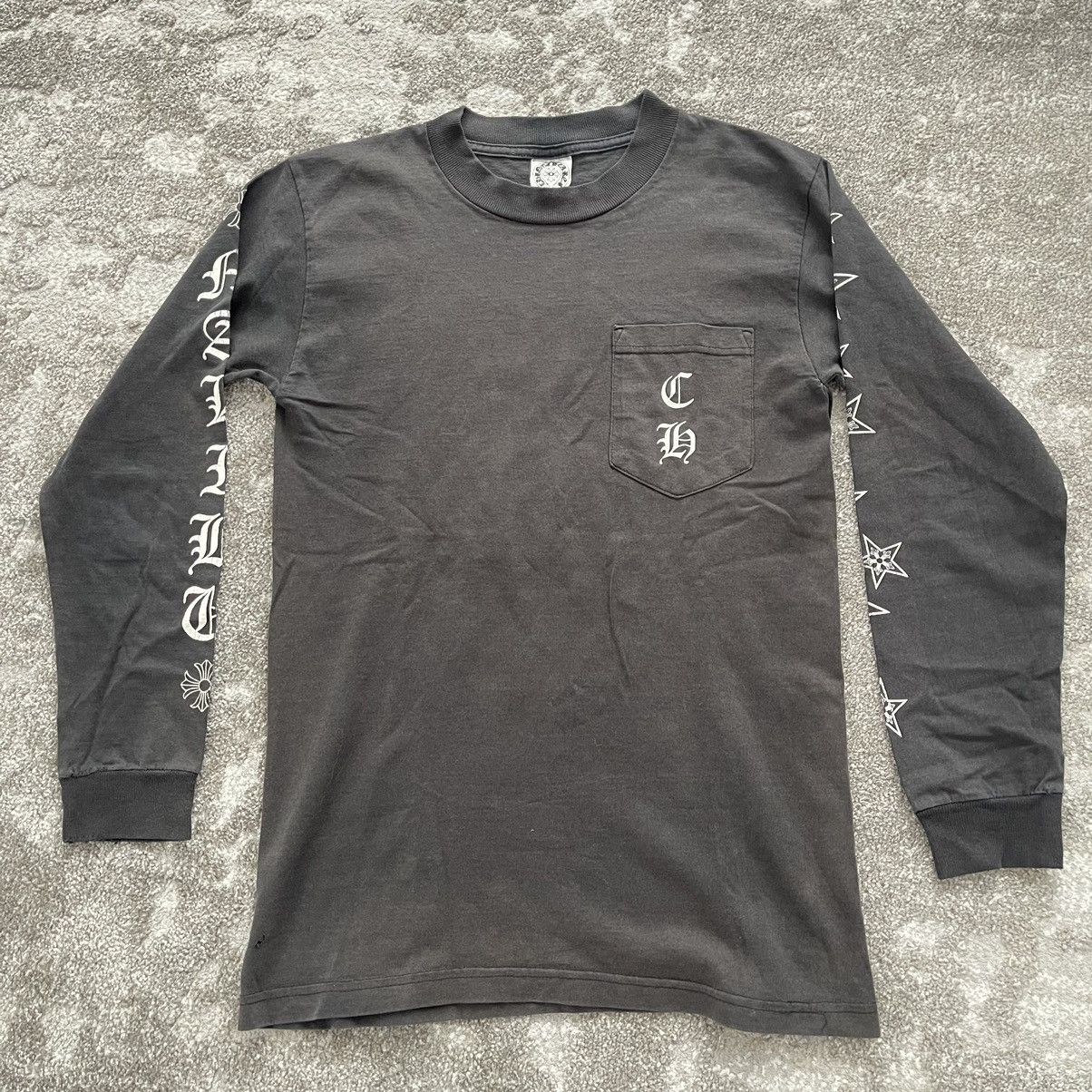 Chrome Hearts × Vintage Chrome Hearts Malibu Exclusive Star Logo Long Sleeve T-shirt Size US S / EU 44-46 / 1 - 1 Thumbnail