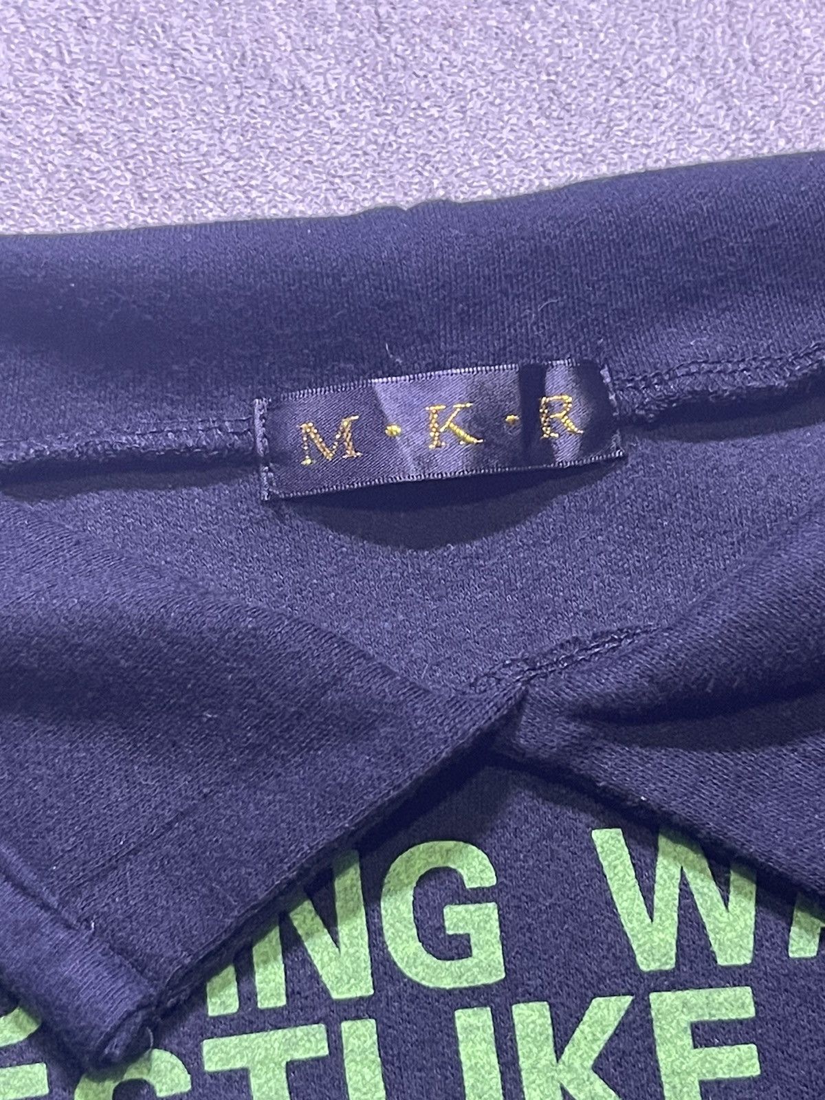 Japanese Brand VINTAGE Y2K M.K.R long sleeve tshirt Size US M / EU 48-50 / 2 - 5 Thumbnail