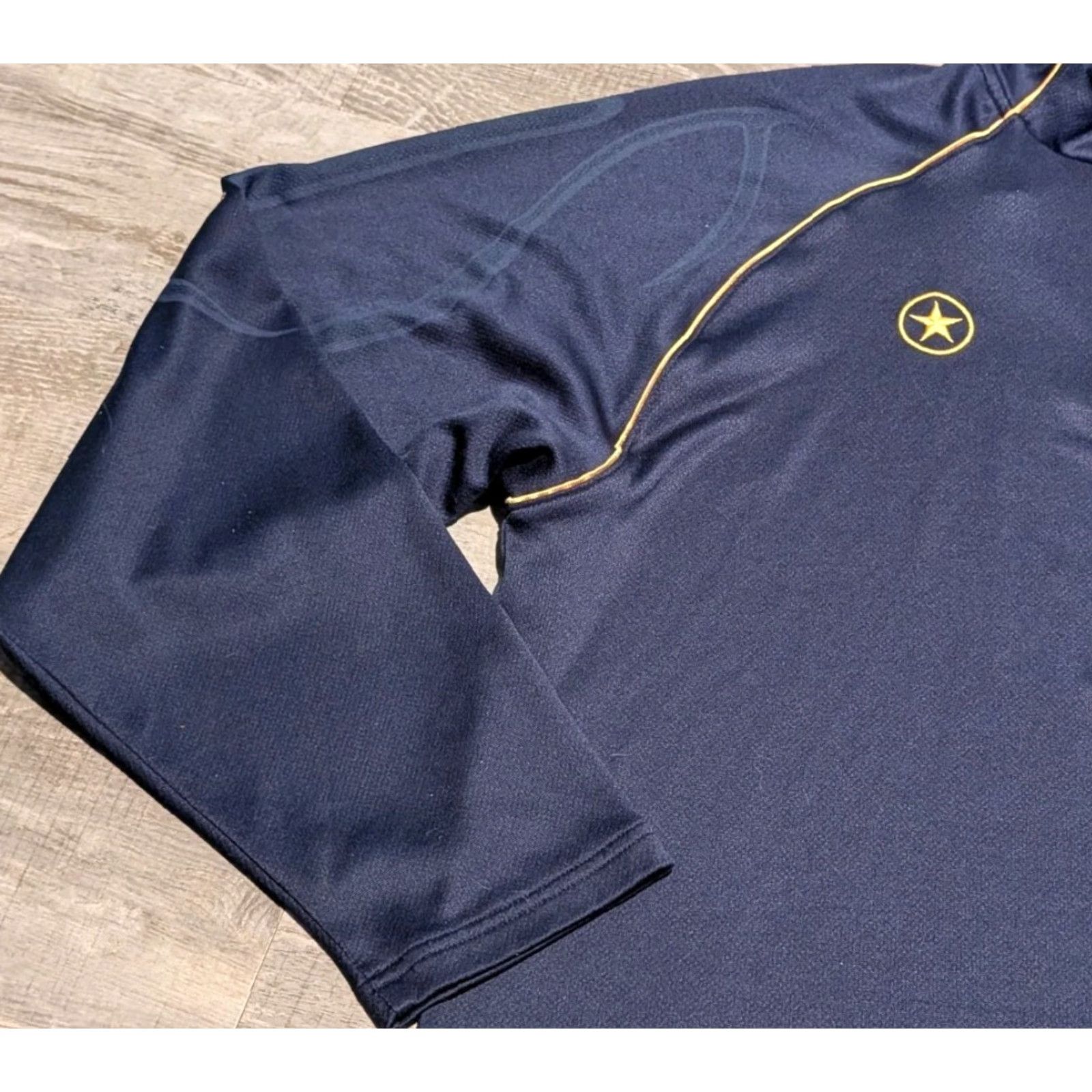 Nike VINTAGE Nike + Converse Marquette Golden Eagles L/S Warmup Shirt Embroidered M Rare Size US M / EU 48-50 / 2 - 4 Thumbnail