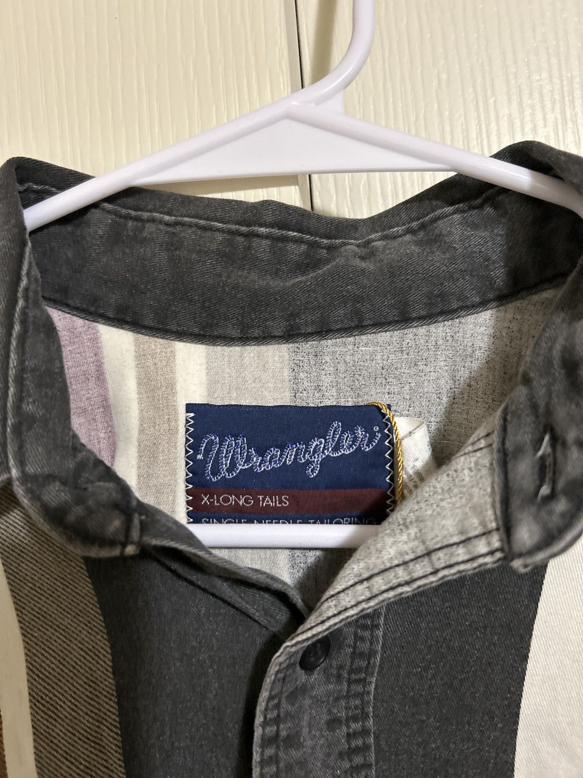 Vintage × Wrangler Vintage Wrangler western button up Size US XL / EU 56 / 4 - 3 Thumbnail