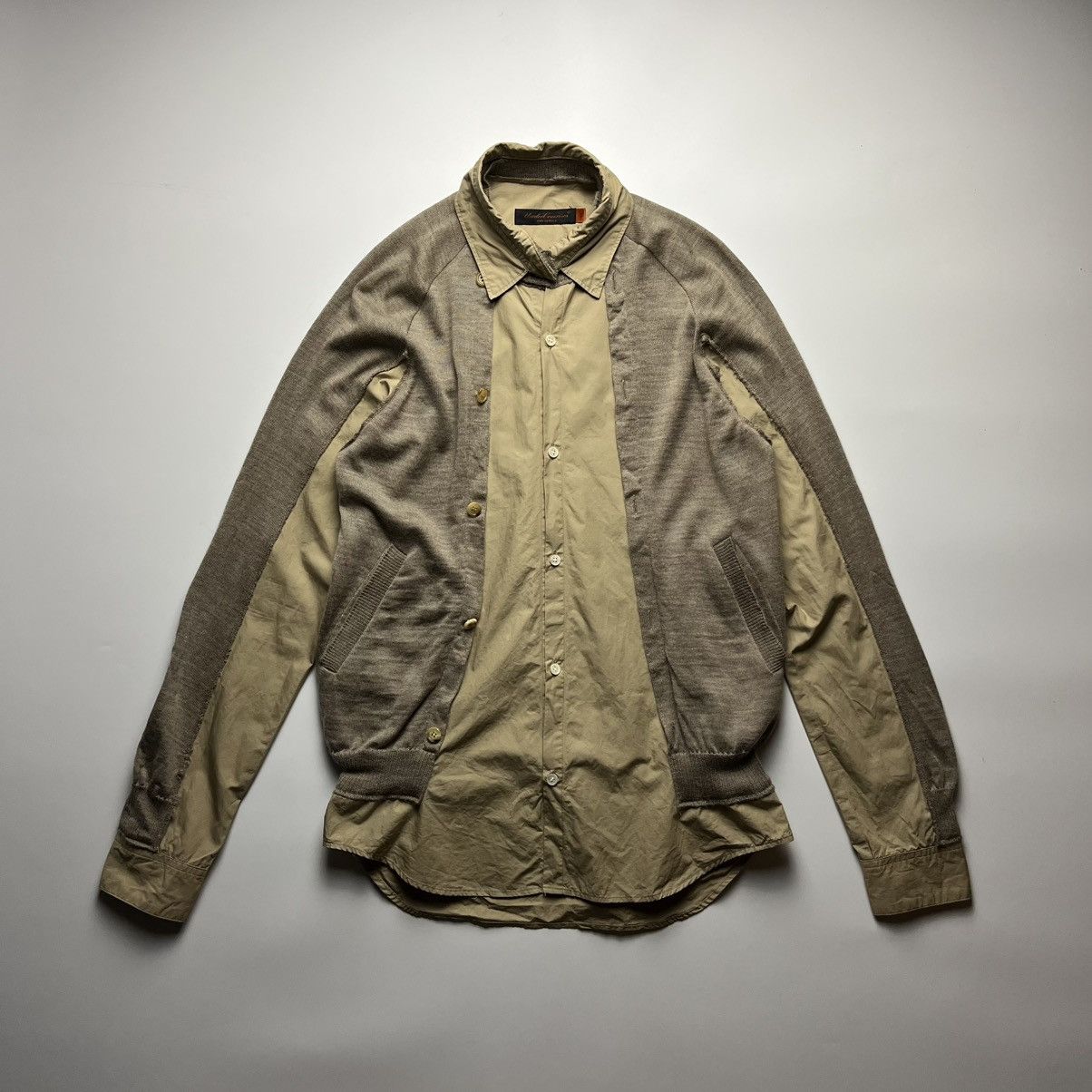 Undercover Undercover AW07 Hybrid Shirt/Cardigan Size US M / EU 48-50 / 2 - 1 Thumbnail