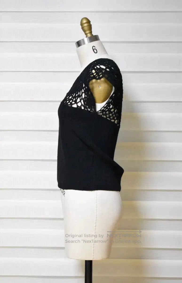 Comme des Garcons Comme Des Garcons Early crochet rose patterned lace top Size S / US 4 / IT 40 - 5 Thumbnail
