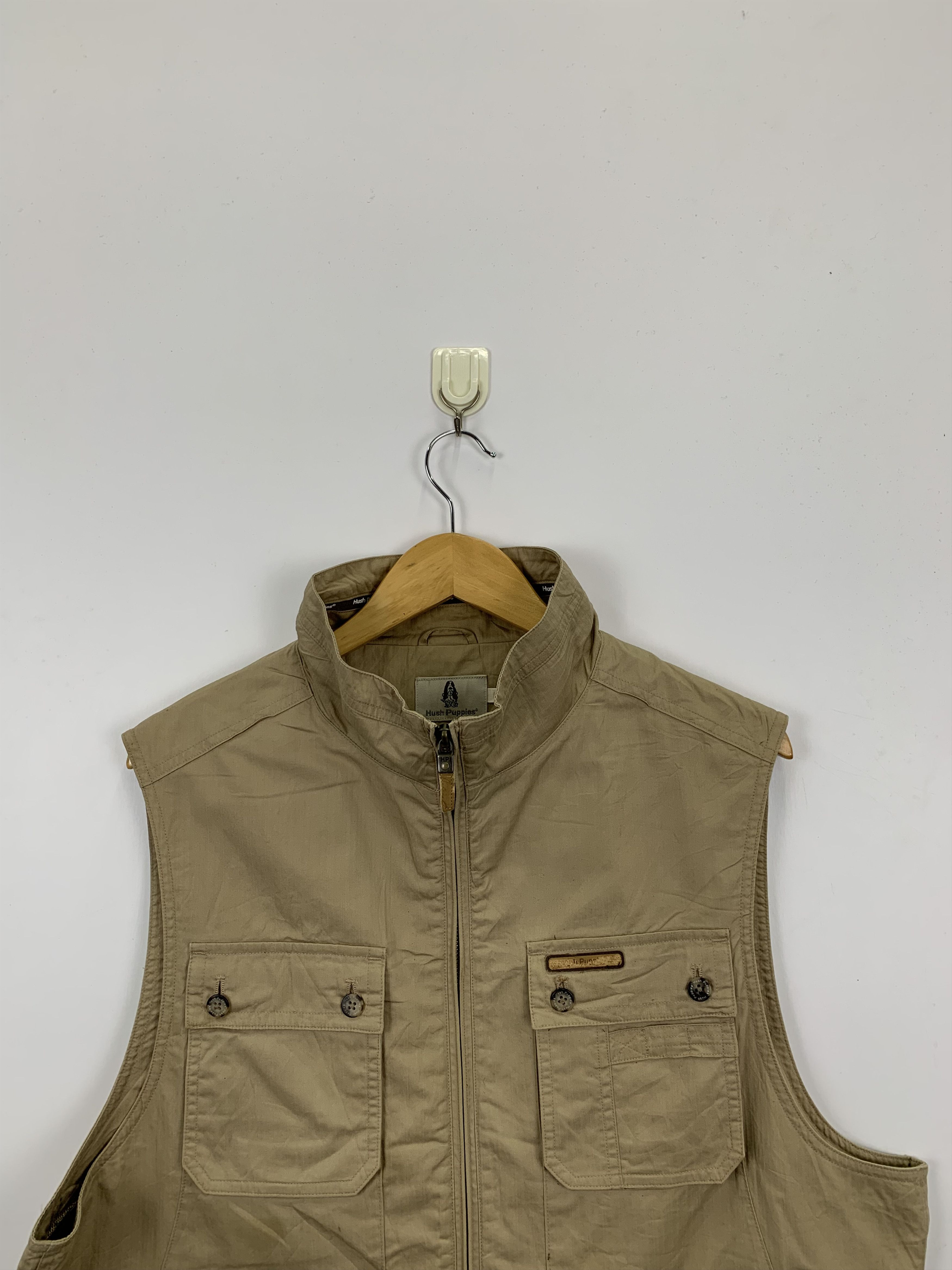 Hush Puppies Vintage Hush Puppies Tactical Zipper Jacket J0904 Size 40R - 2 Thumbnail