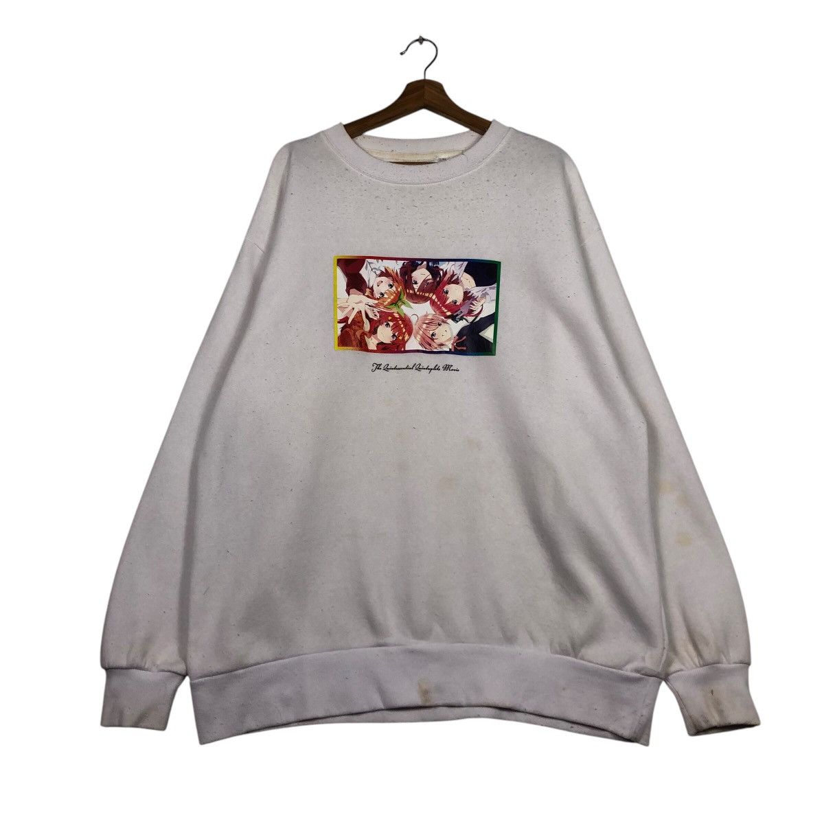 Japanese Brand 📌Vintage Sweatshirt Anime Japan Big Logo Design Size US L / EU 52-54 / 3 - 2 Thumbnail