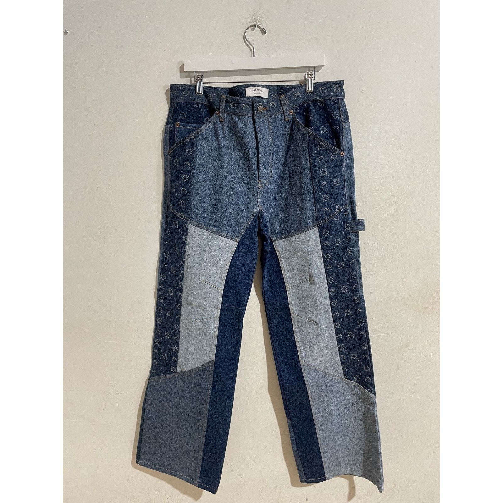 Other Marine Serre Patch Work Jeans size 52 New Size US 36 / EU 52 - 1 Thumbnail