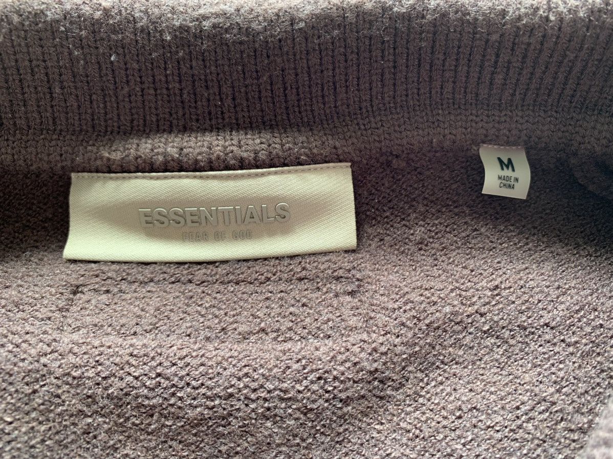 Essentials Fear of God Essentials Knit LS Polo Size US M / EU 48-50 / 2 - 3 Thumbnail