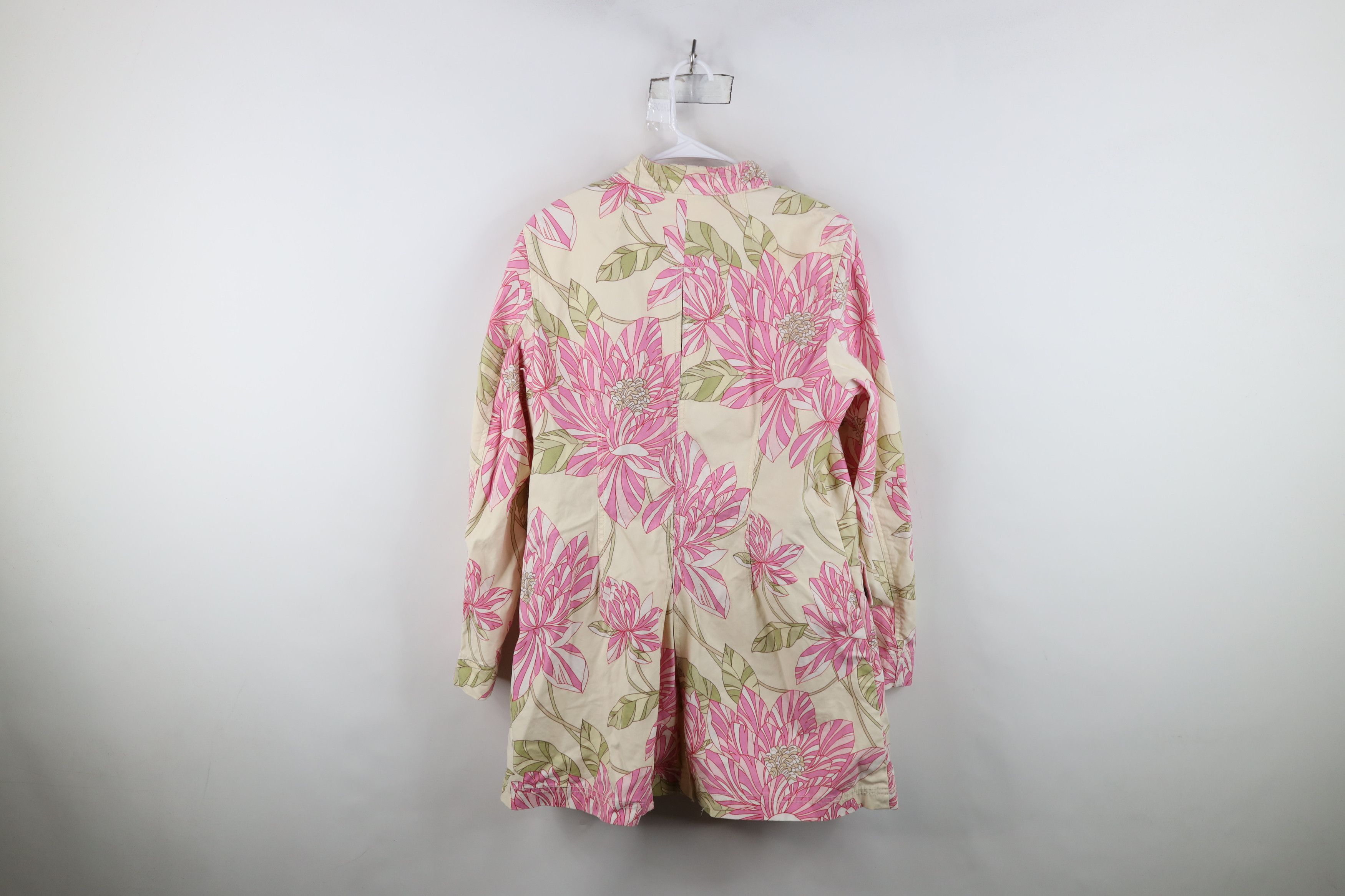 Tommy Hilfiger Vintage Y2K Tommy Hilfiger Flower Kimono Style Jacket Size L / US 10 / IT 46 - 13 Thumbnail