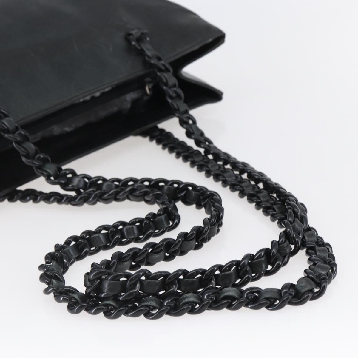 Prada PRADA Shoulder Bag Leather Black Size ONE SIZE - 7 Thumbnail