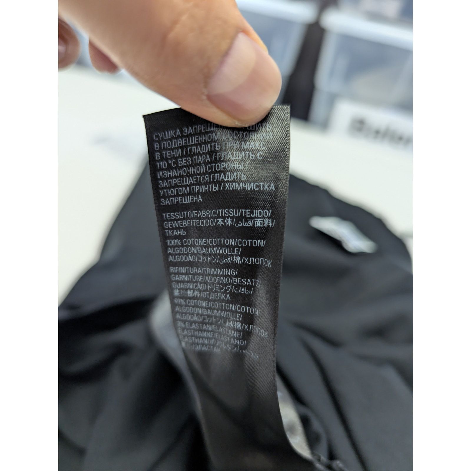 Balenciaga o1rshd1 Q:2 / Internal Use Only Inside-Out Vintage T-Shirt Size US M / EU 48-50 / 2 - 20 Thumbnail