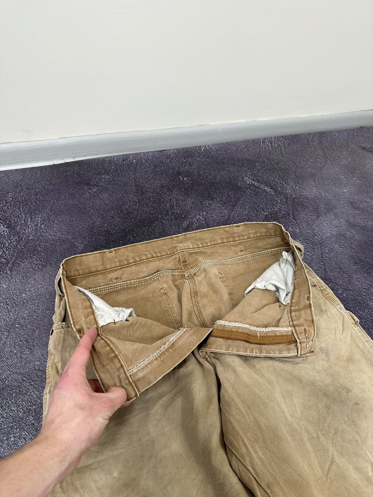 Dickies Vintage Dickies Faded Carpenter Baggy Hype Work USA Pants Size US 36 / EU 52 - 18 Thumbnail