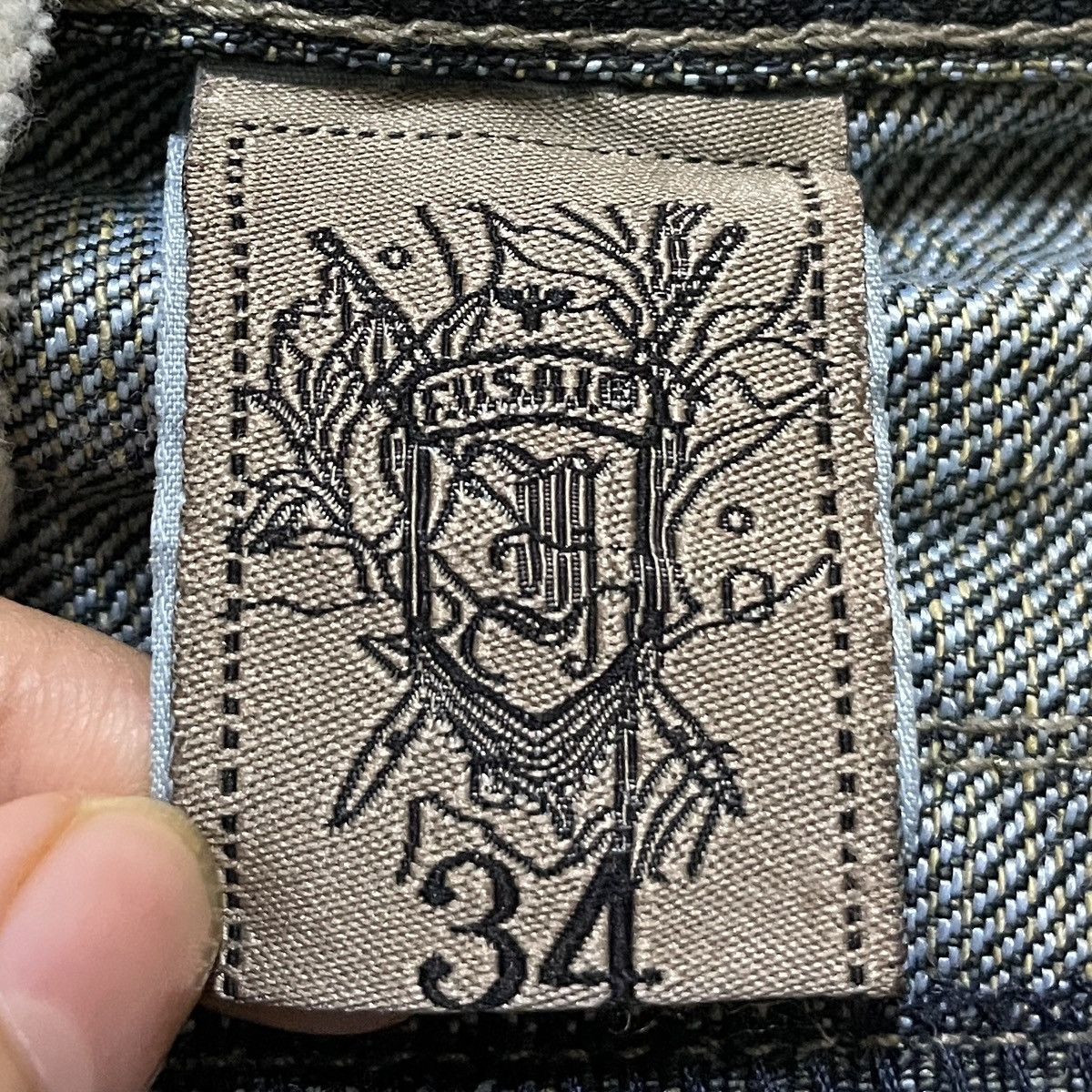 FUSAI Very Rare Vintage Japanese Brand Fusai Flash Jeans 2000s Size US 34 / EU 50 - 11 Thumbnail