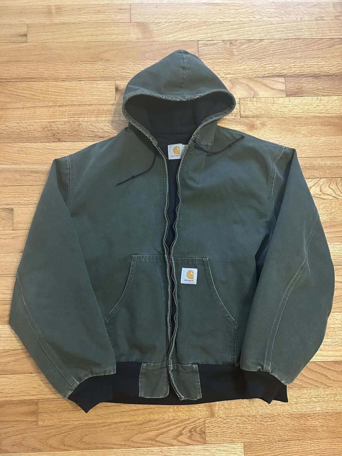 Pre-owned Carhartt Green  Vintage Jacket
