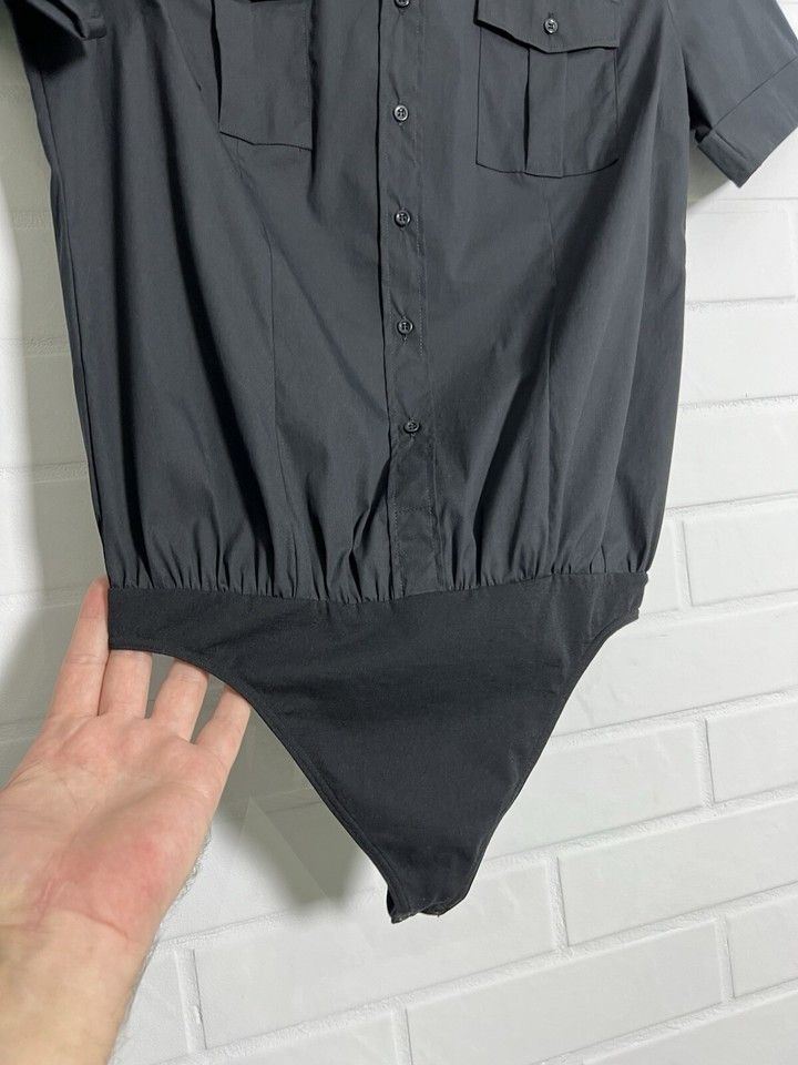 Wolford WOLFORD Bodysuit Shirt Cotton Blend Black Size 40 L Size L / US 10 / IT 46 - 5 Thumbnail
