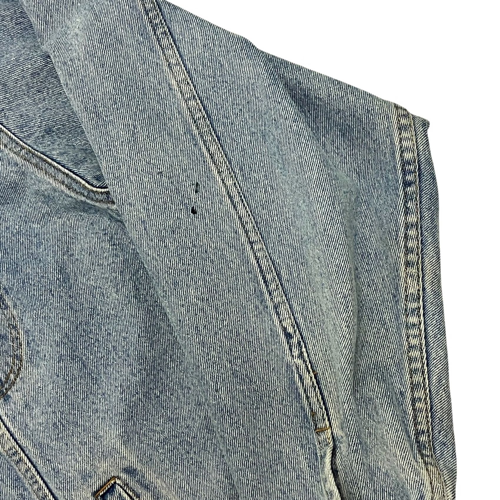 Lee Vintage Lee Denim Jacket XL Blue Trucker 90s Western Mens Size US XL / EU 56 / 4 - 5 Thumbnail