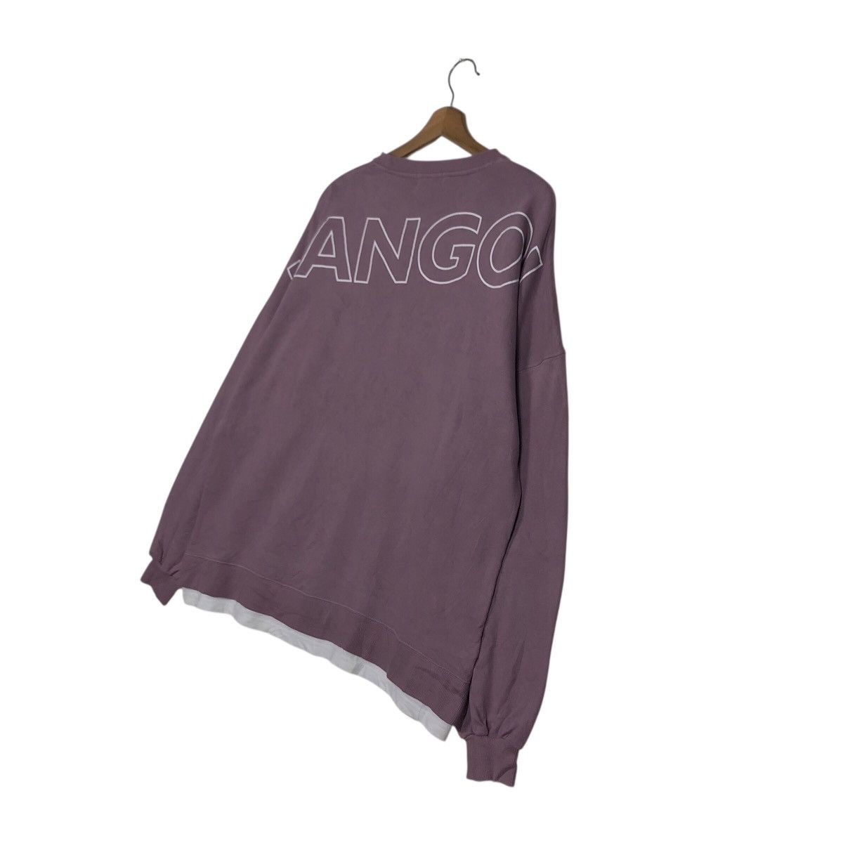 Japanese Brand 📌Vintage Sweatshirt Kangol Big Logo Spell Out Back Hit Size US L / EU 52-54 / 3 - 11 Thumbnail