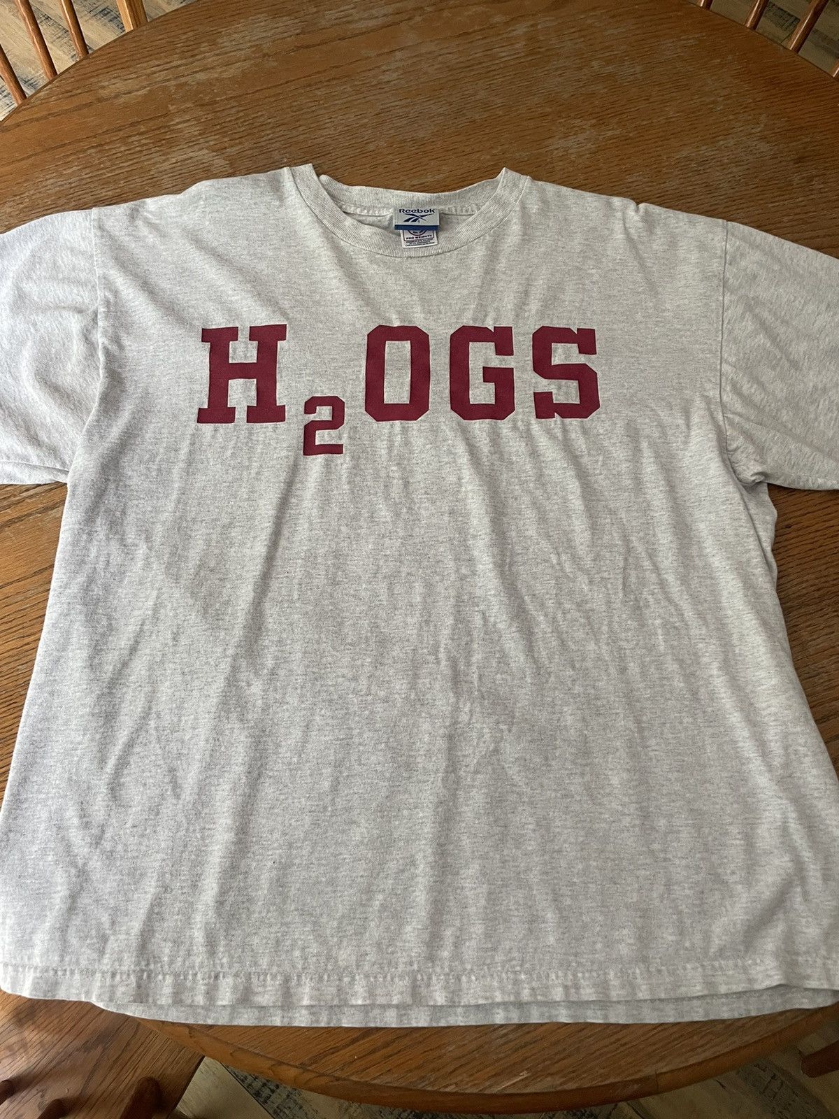 Vintage late 90s reebok H2 OGS tee shirt Size US XL / EU 56 / 4 - 1 Thumbnail