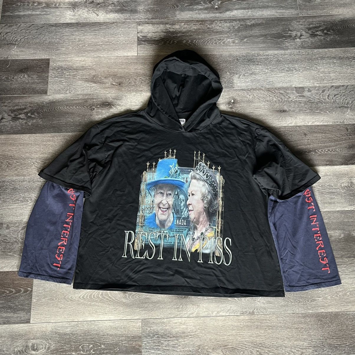 Haunted Starbucks Haunted Starbucks Queen Elizabeth Rest in Piss Layer Hoodie Size US L / EU 52-54 / 3 - 1 Thumbnail