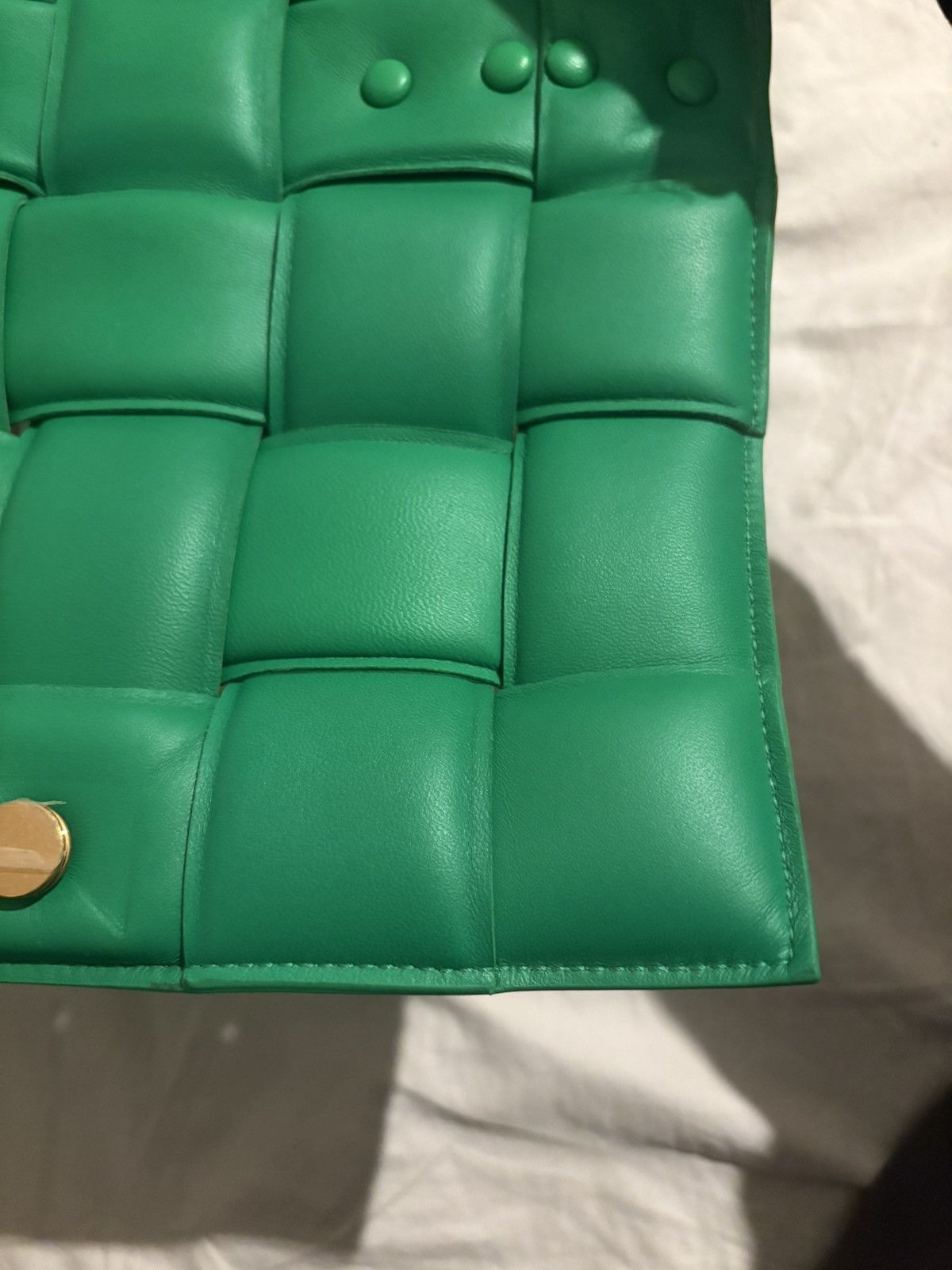 Bottega Veneta Bottega Veneta Green Golden-Chain Casette Size ONE SIZE - 18 Thumbnail