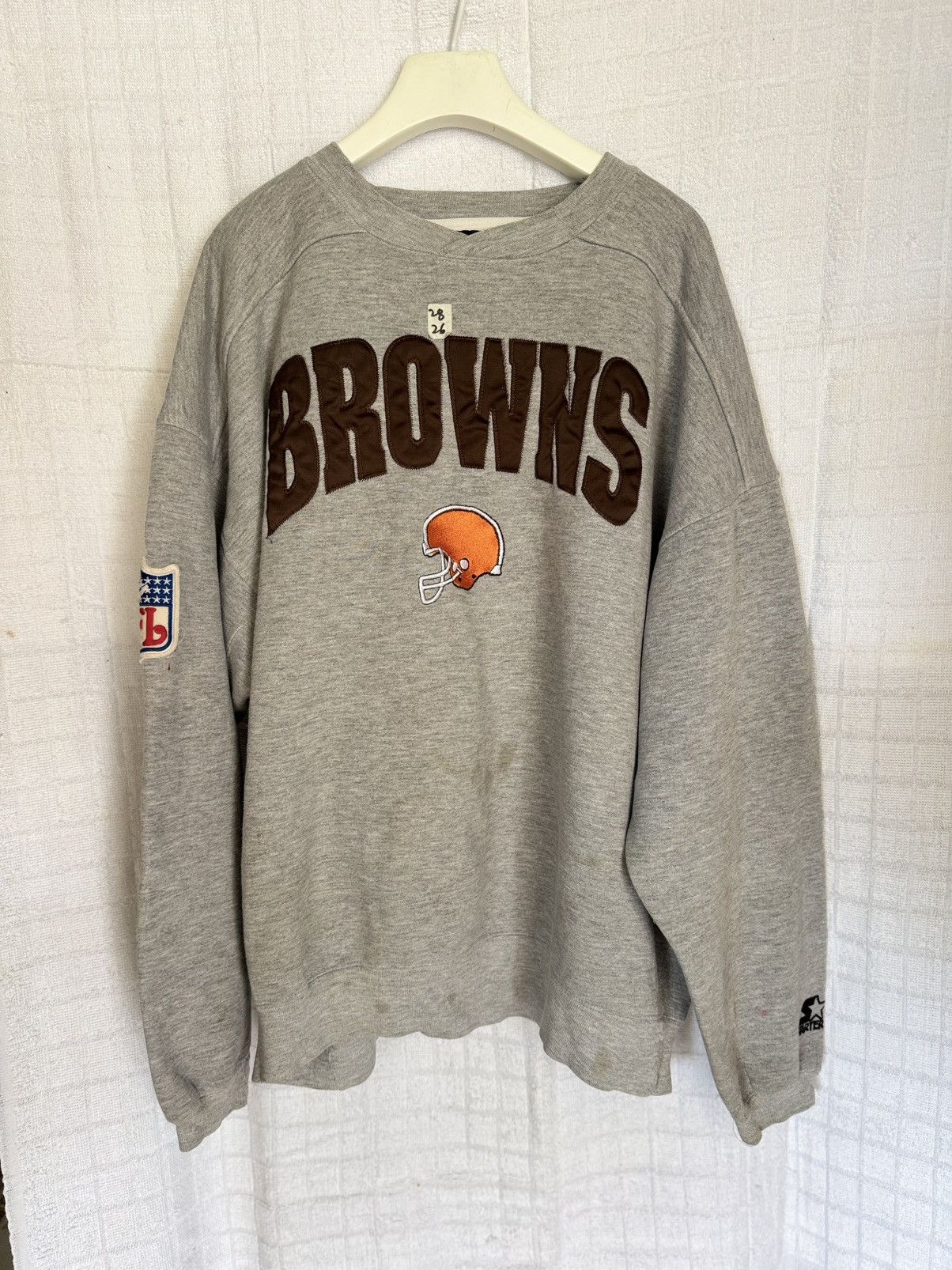 Starter BROWNS NFL SWEATSHIRT Size US XXL / EU 58 / 5 - 1 Thumbnail