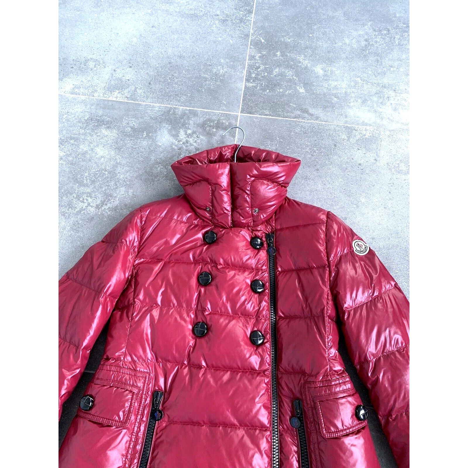 Moncler Women's MONCLER DAIM Down Puffer Pea Coat Jacket SZ 2 S - M Size S / US 4 / IT 40 - 9 Thumbnail