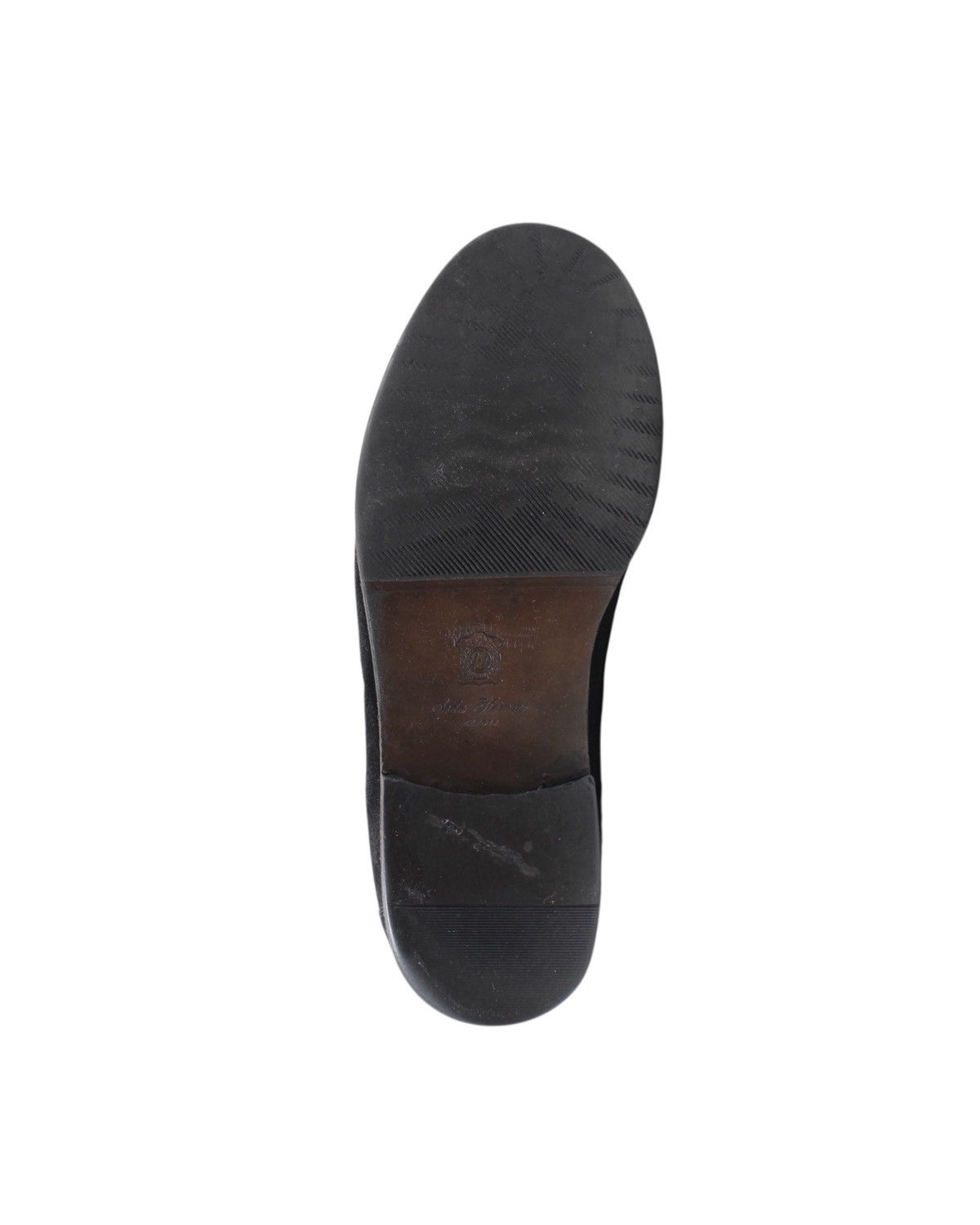 Japanese Brand SODA HOMME BLACK SUEDE TASSEL LOAFERS Size US 8 / EU 41 - 5 Thumbnail