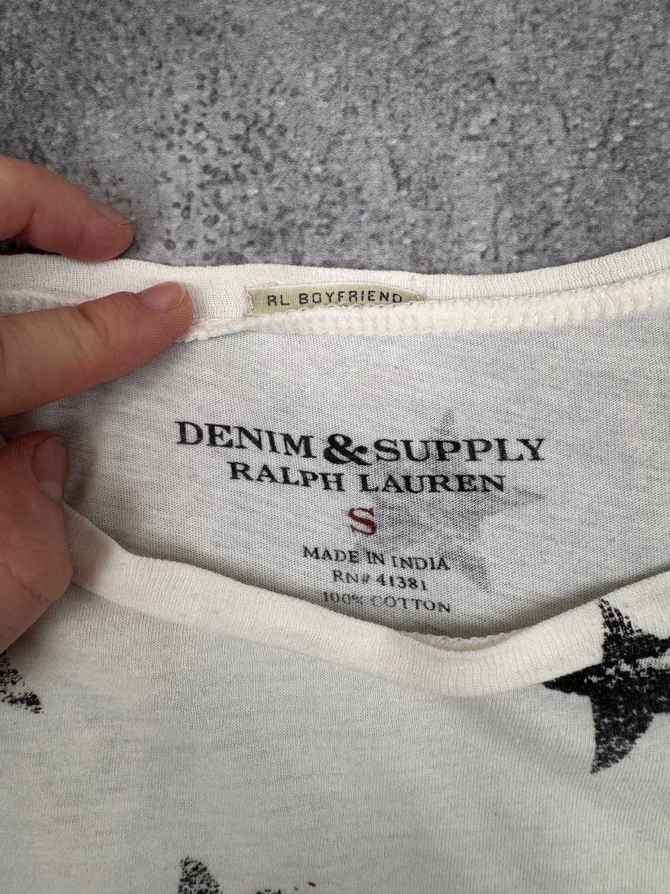 Ralph Lauren Ralph Lauren Denim & Supply Women T-Shirt White Size S Size S / US 4 / IT 40 - 4 Thumbnail