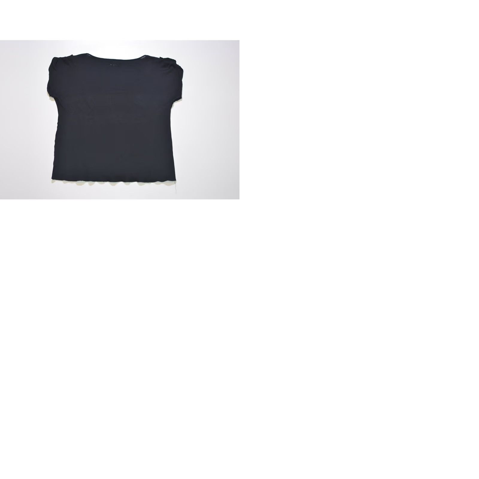 Vintage Wmns Sonia Rykiel Paris Designer Cotton Shirt Top Glitter Back Logo Size M Ladies Shirt Black ≈ Mens? Size M / US 6-8 / IT 42-44 - 9 Thumbnail