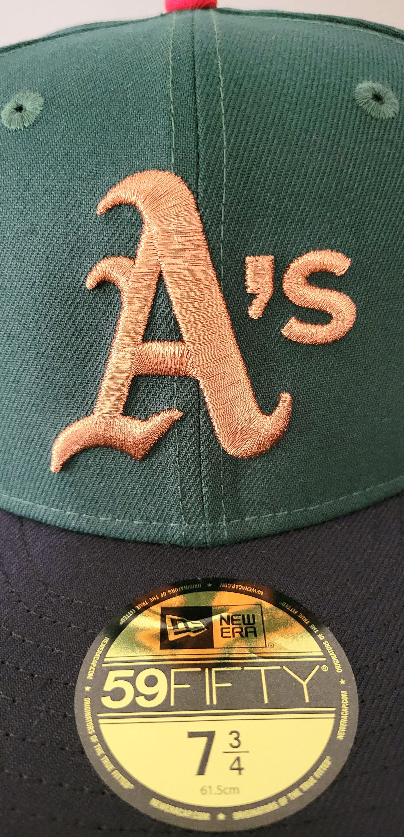 New Era 7 3/4 Oakland Athletics Rushmore Procitey Not Hat Club Size ONE SIZE - 2 Thumbnail