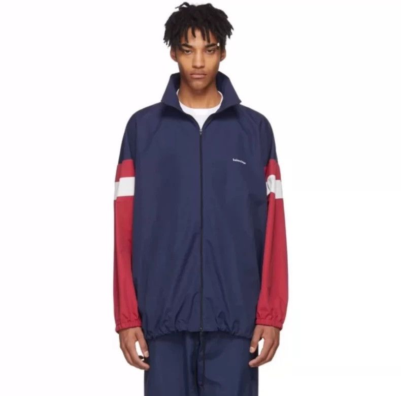Balenciaga Balenciaga size 37 Blue and red windbreaker Size US XS / EU 42 / 0 - 9 Thumbnail
