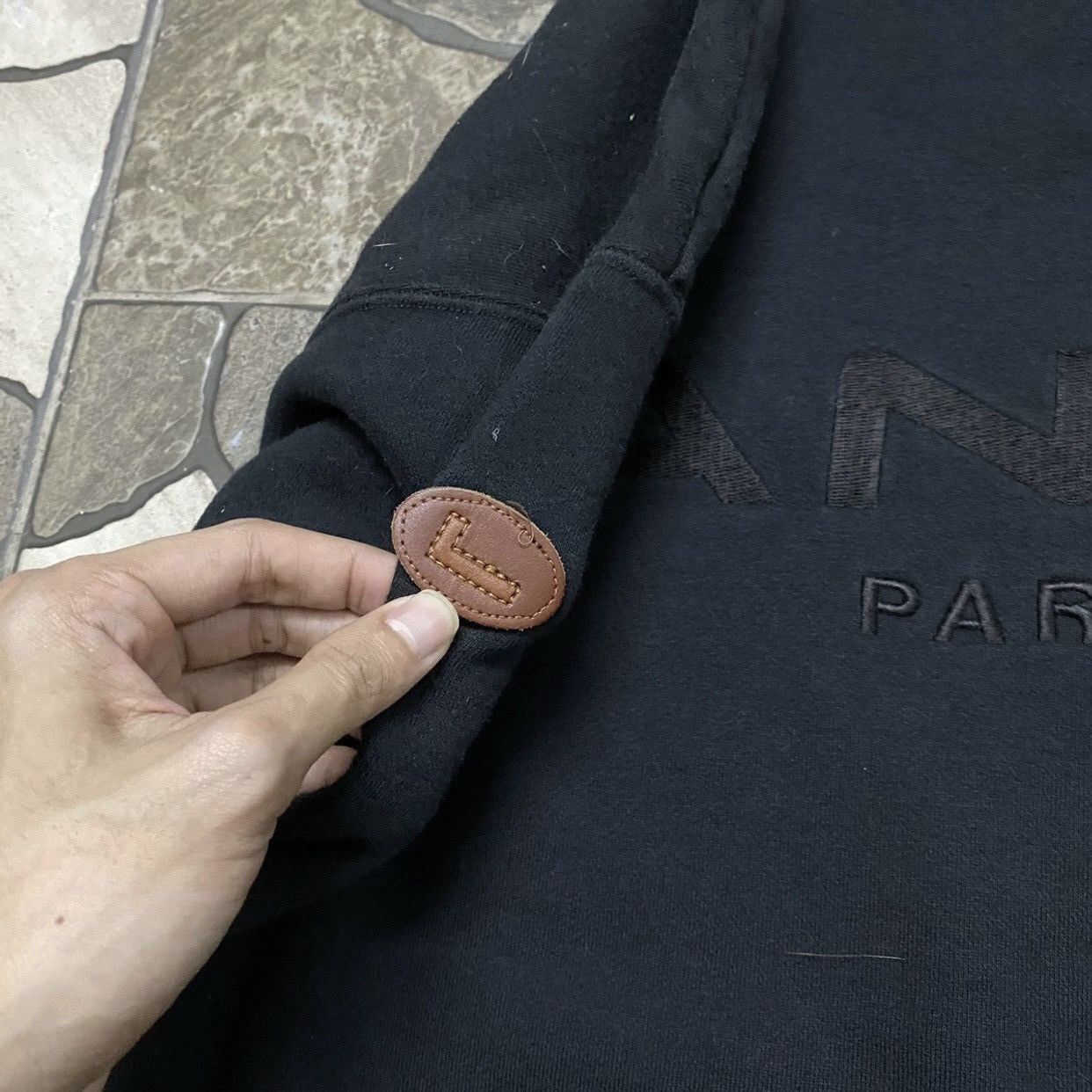 Lancel × Vintage LANCEL BLACK SWEATSHIRTS Size US M / EU 48-50 / 2 - 4 Thumbnail