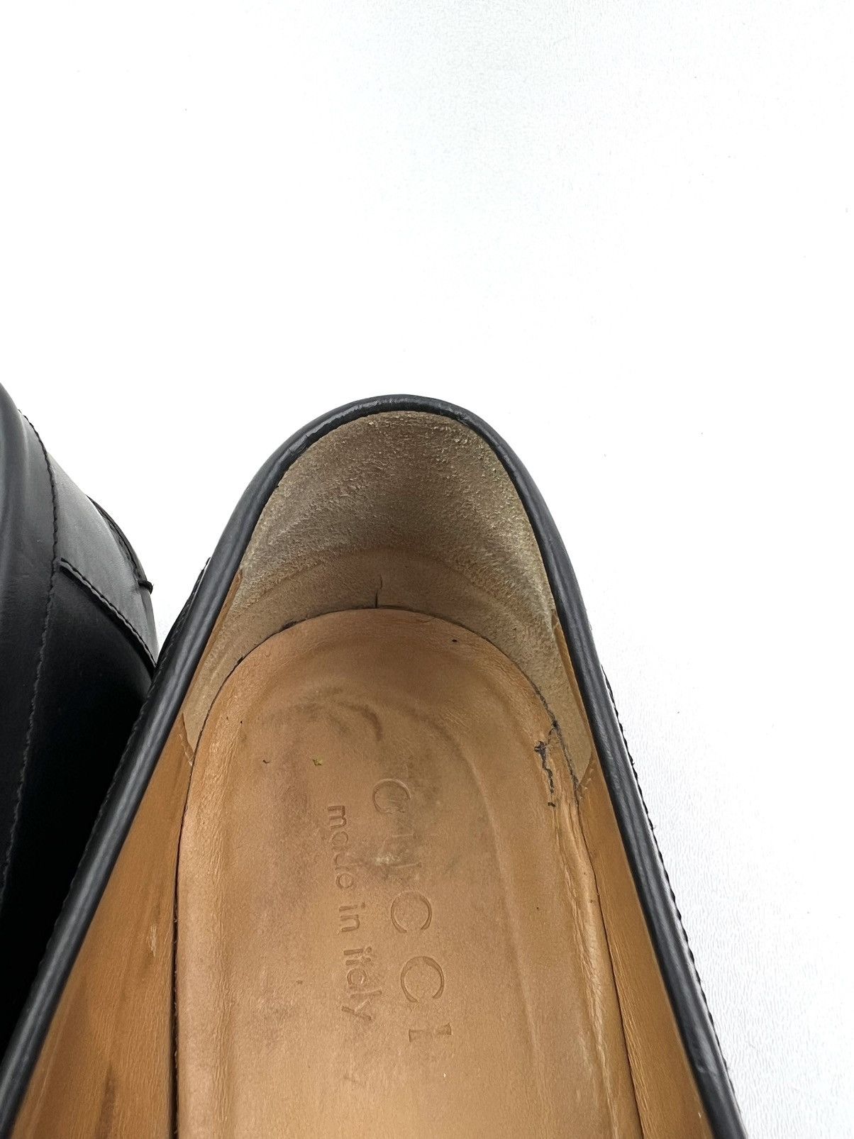 Gucci GUCCI Loafers Leather Shoes HORSEBIT Buckle Black Men’s Size US 9 / EU 42 - 15 Thumbnail