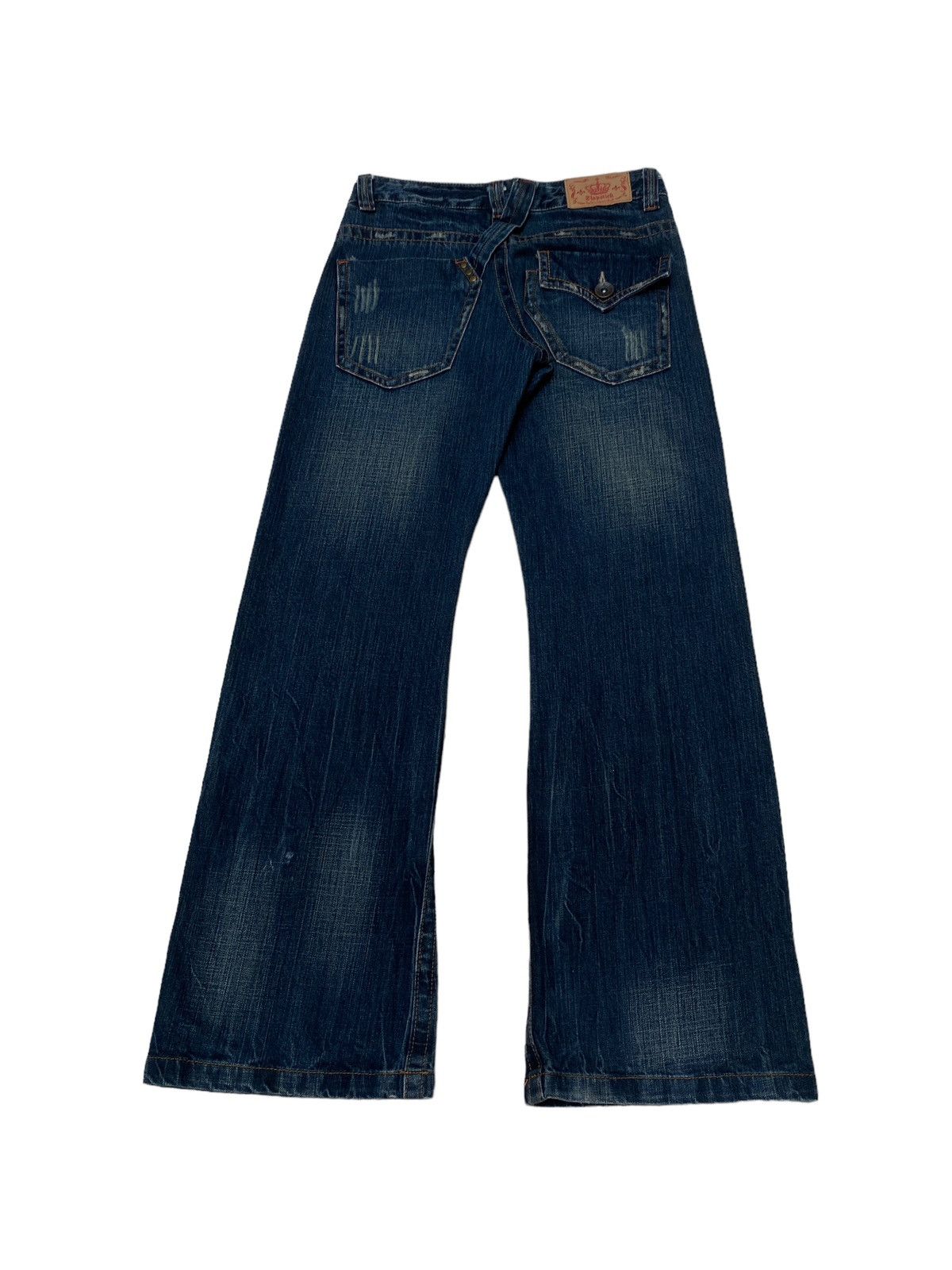 Japanese Brand × Vintage Vintage Japanese Brand Slap Stick Flared Jeans 1990s Size US 30 / EU 46 - 2 Thumbnail