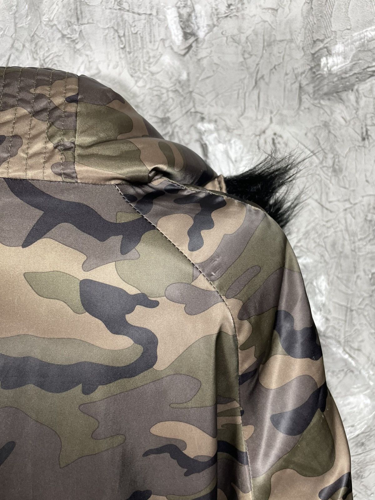 20471120 × If Six Was Nine Y2K Fur Camo Zip Jacket Japanese Hysteric Balenciaga Style Size US M / EU 48-50 / 2 - 14 Thumbnail