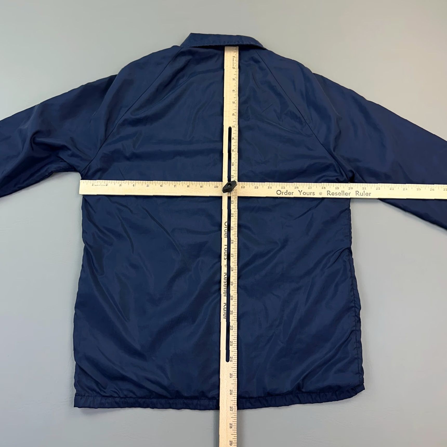 Sears VINTAGE Sears Coaches Jacket Mens XS Blue Nylon Fleece Lined Windbreaker 80s Size US XS / EU 42 / 0 - 6 Thumbnail