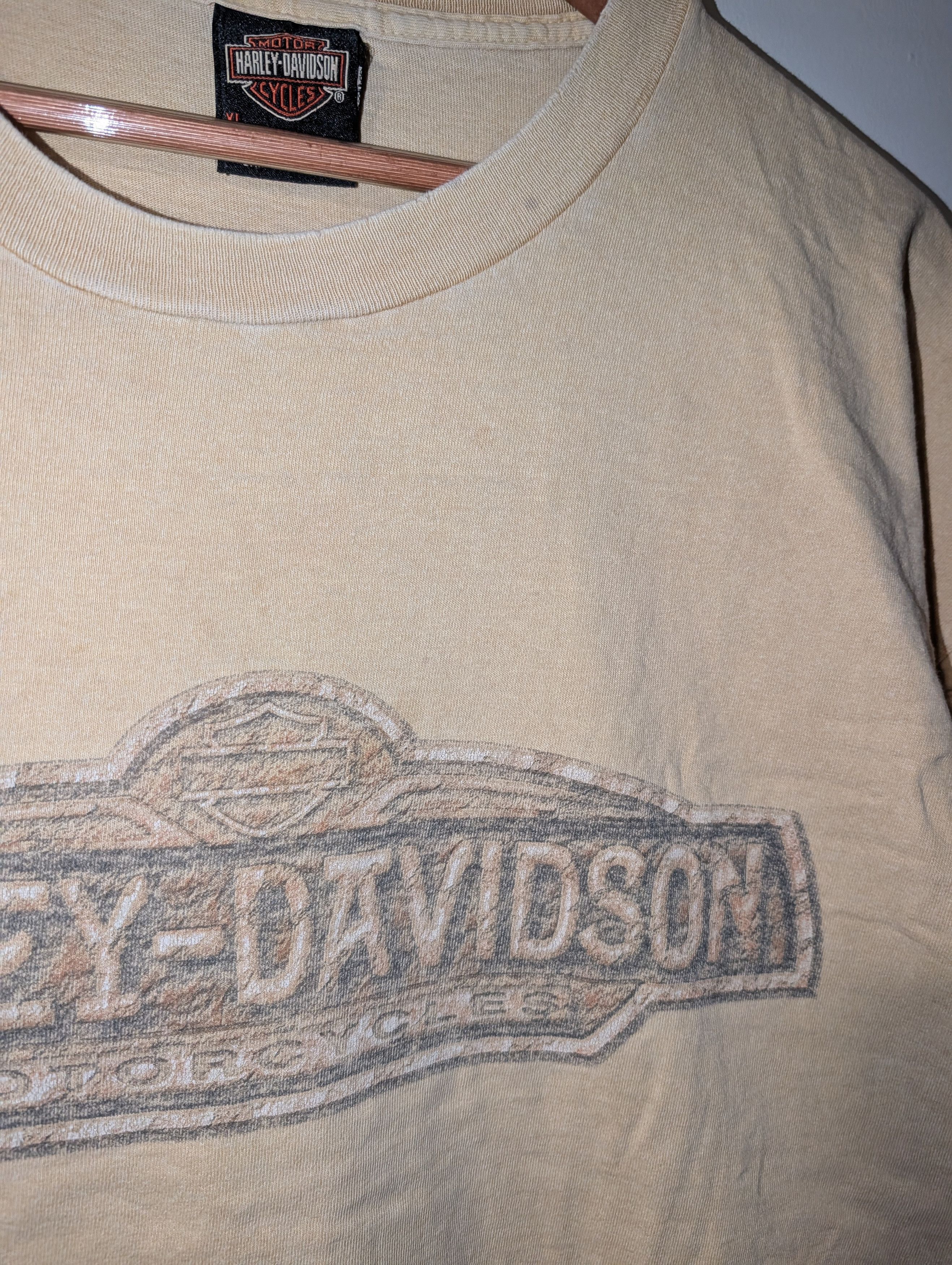 Harley Davidson VTG 1999 Harley Davidson T-Shirt Myrtle Beach SC USA Size US XL / EU 56 / 4 - 8 Thumbnail